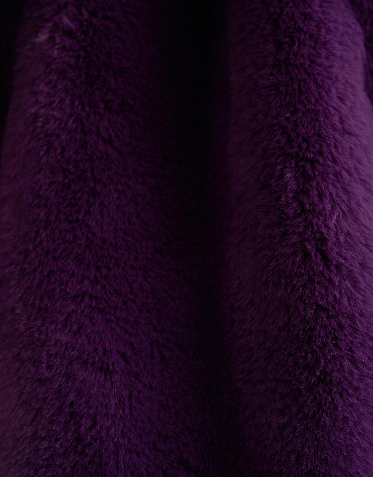 Faux Fur Gilet Paars SHOEBY WOMEN