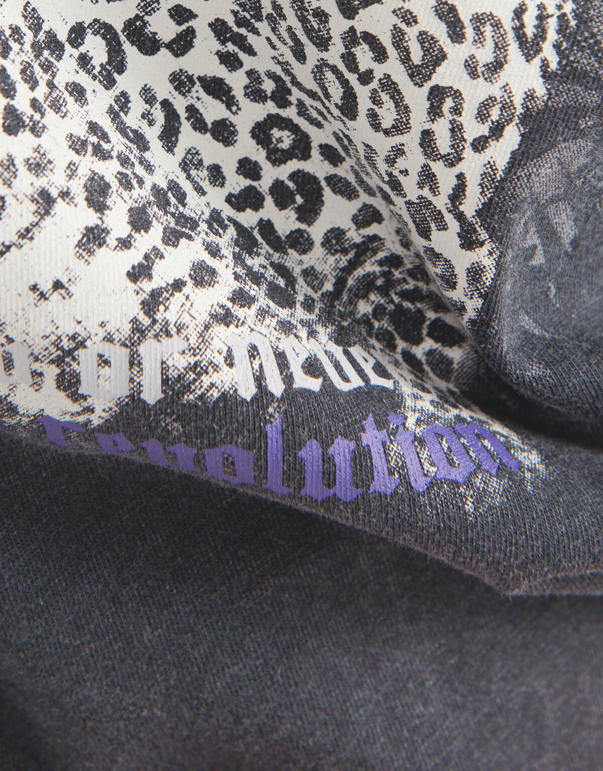 Printed T-shirt Donkergrijs SHOEBY WOMEN