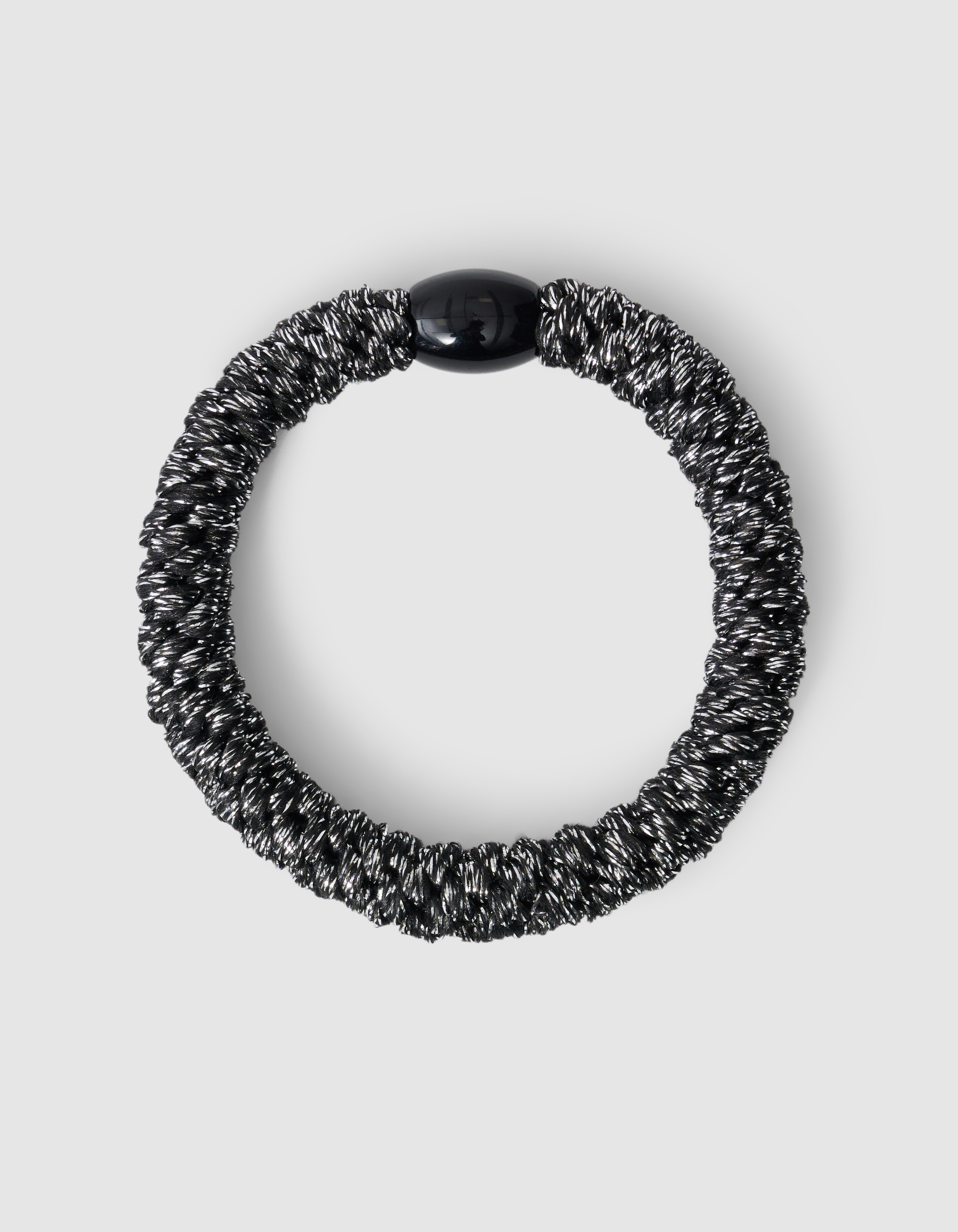 Lurex Haarelastiek Zwart SHOEBY ACCESSOIRES