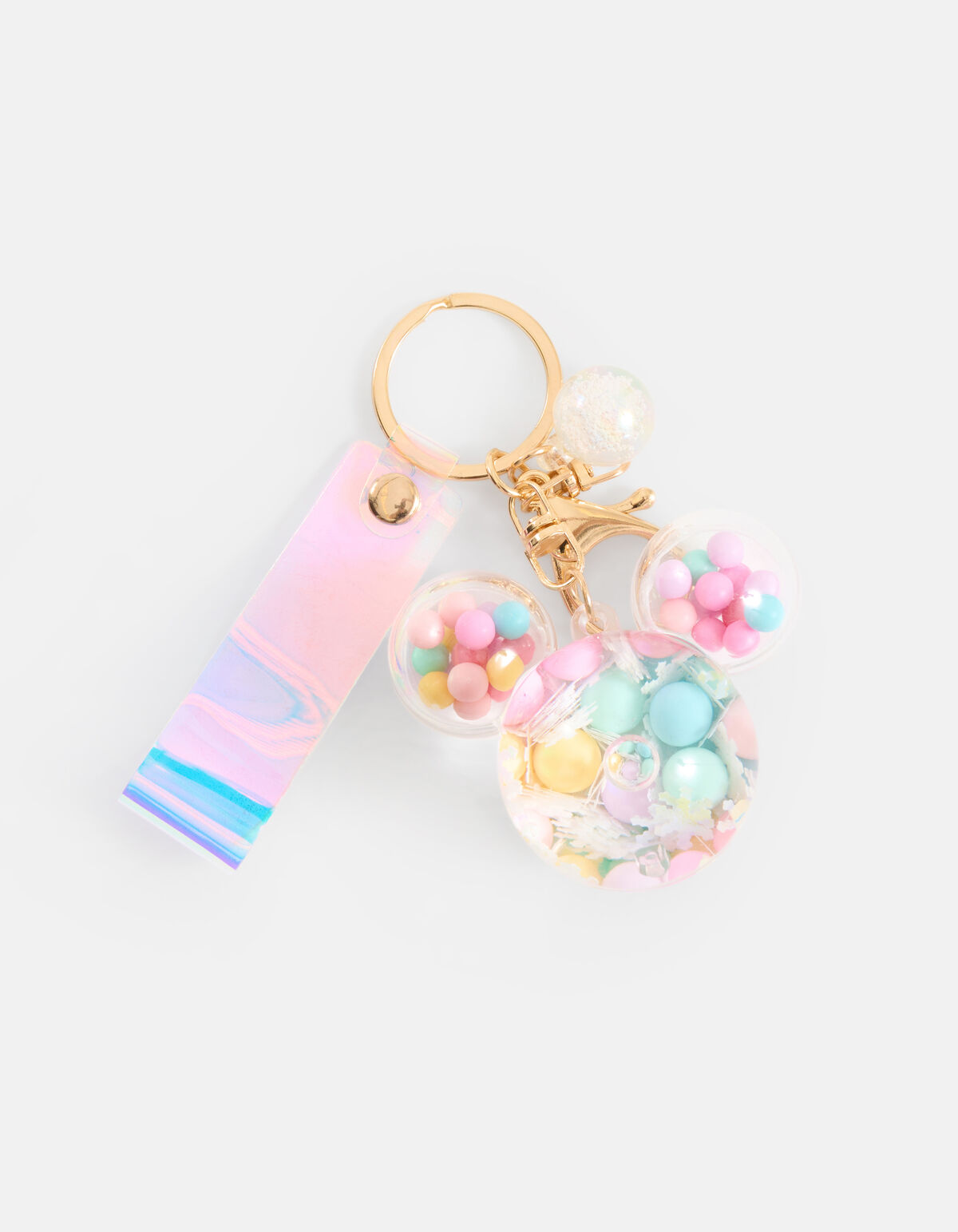Muis Sleutelhanger Wit SHOEBY ACCESSOIRES