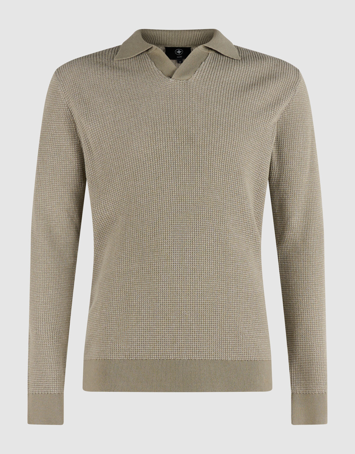 Gebreide Polo Trui Groen SHOEBY MEN