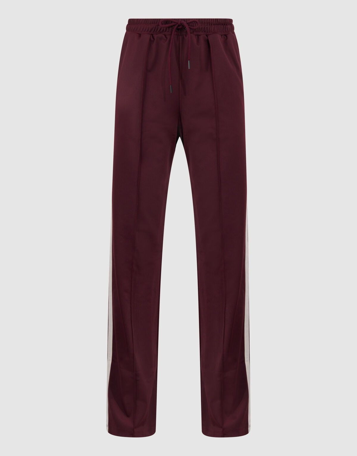 Sporty Wide Leg Broek Bordeaux SHOEBY WOMEN