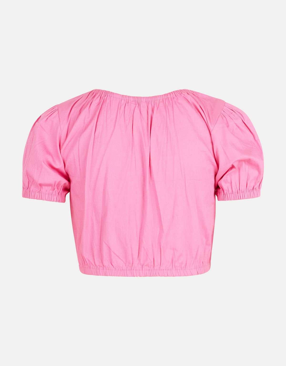 Poplin Crop Top Roze SHOEBY GIRLS