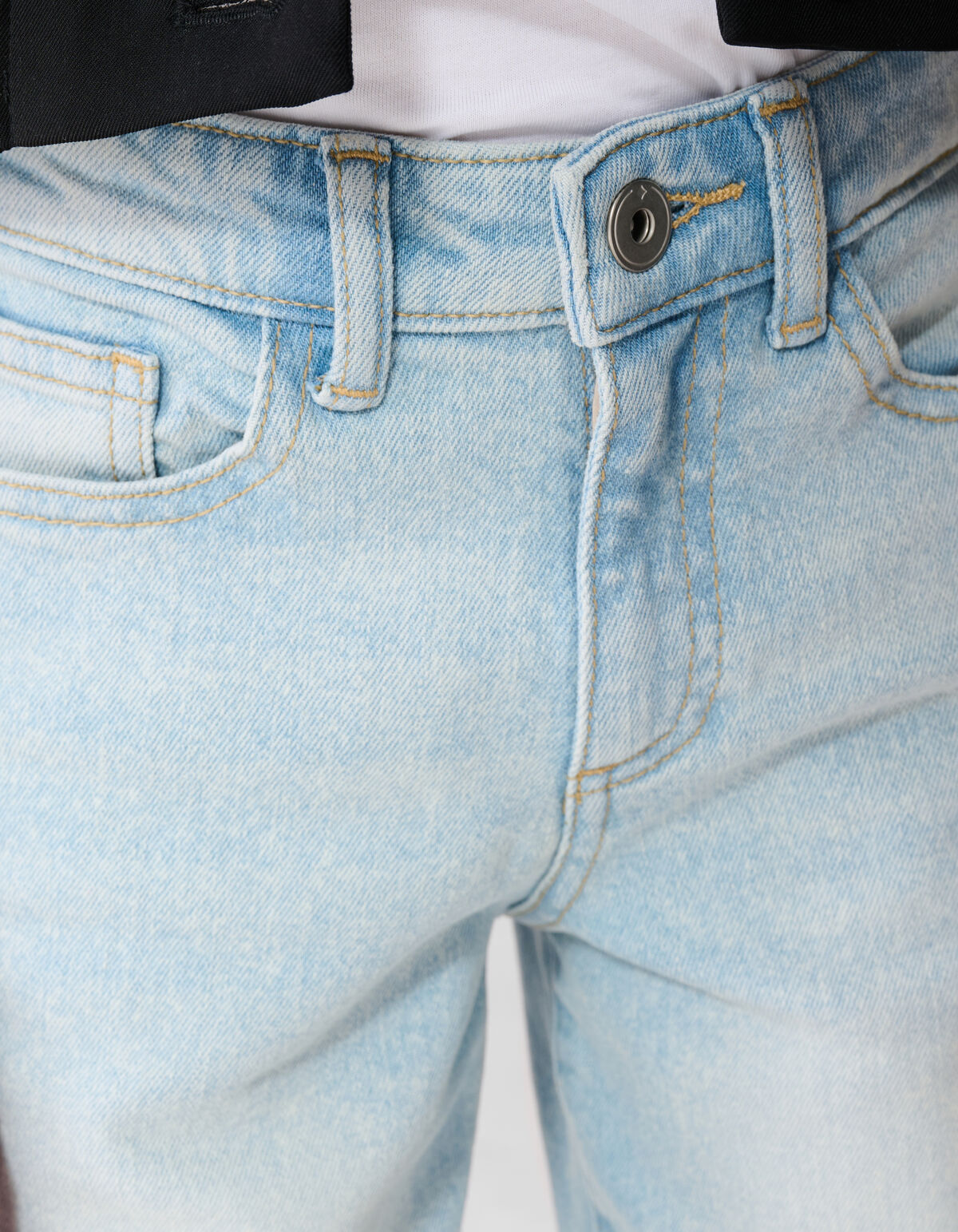 Barrel Fit Jeans Bleached SHOEBY GIRLS