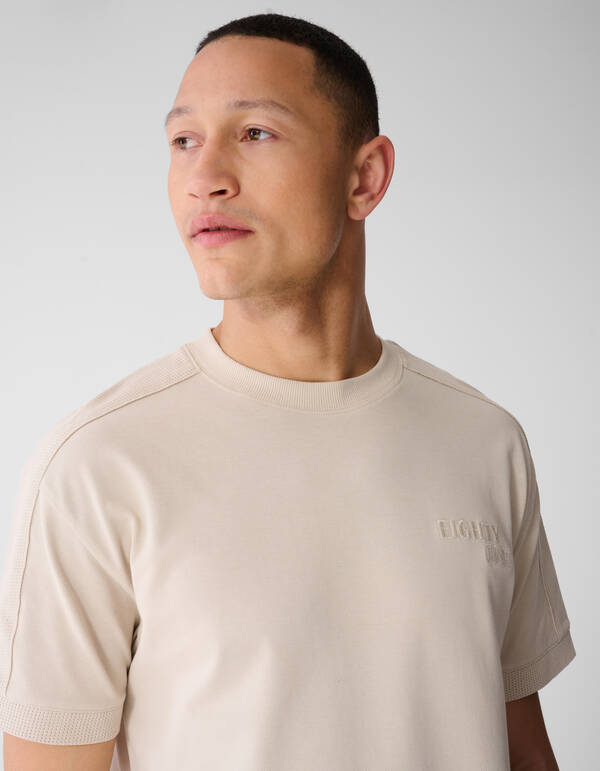 Mesh T-shirt Zand SHOEBY MEN