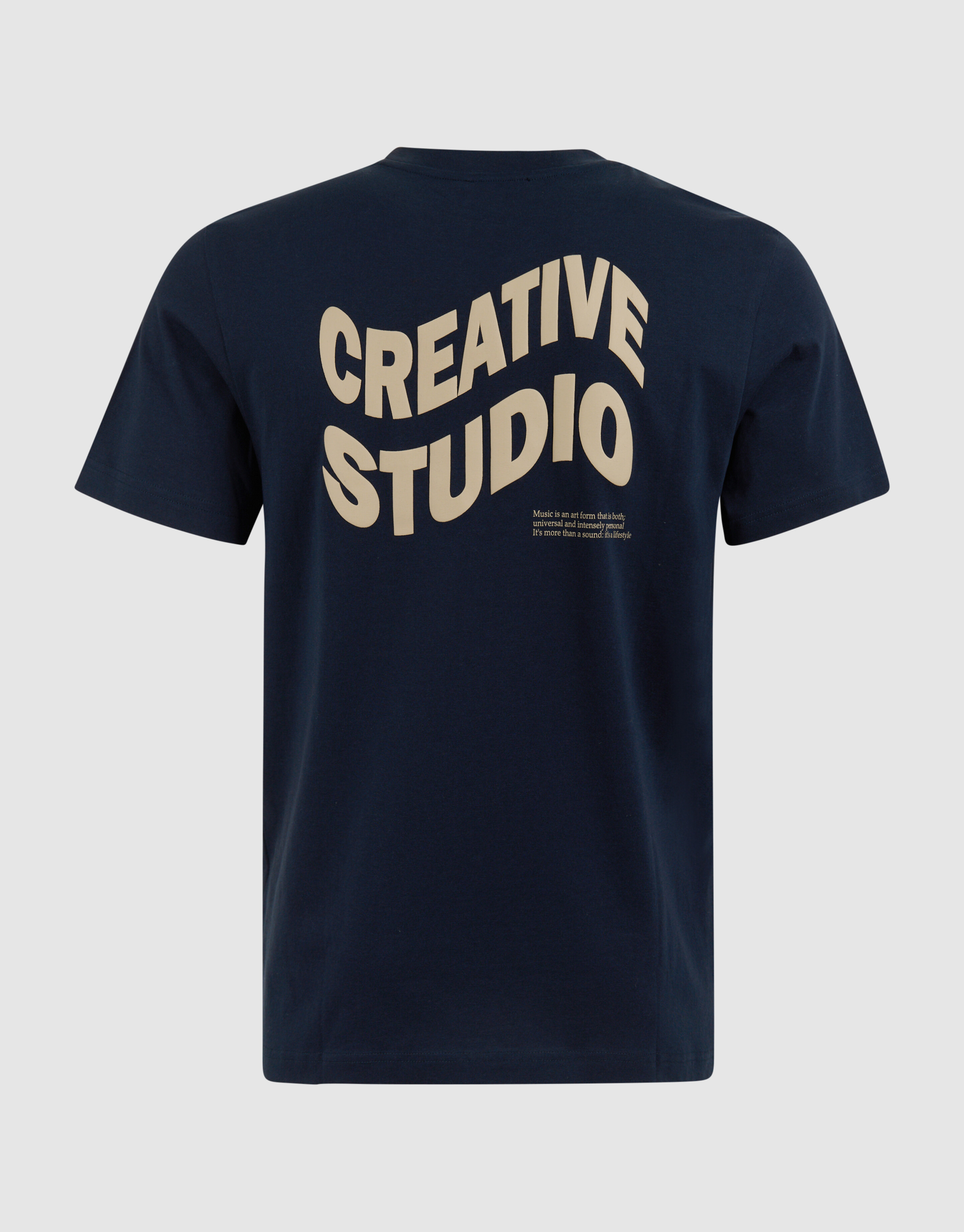 Studio T-shirt Donkerblauw SHOEBY MEN