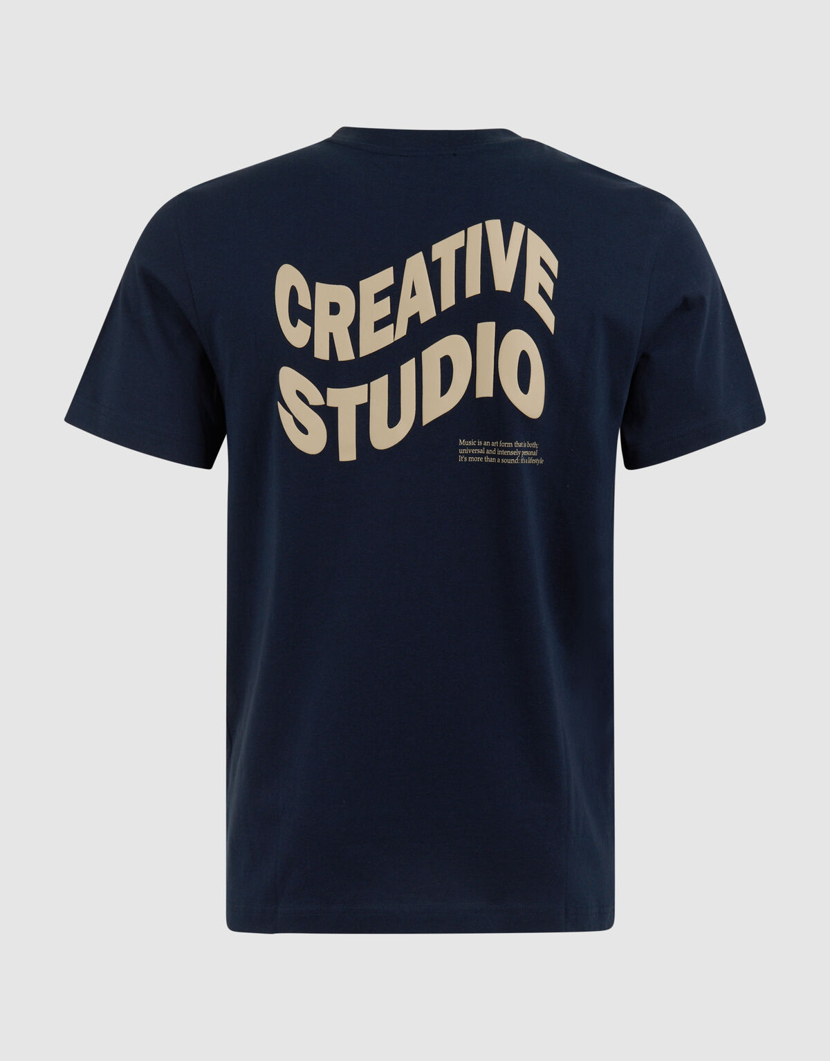 Studio T-shirt Donkerblauw SHOEBY MEN