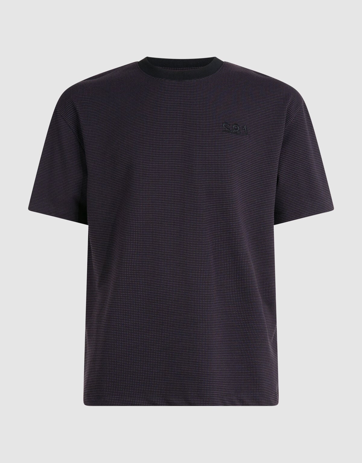 Honeycomb T-shirt Paars SHOEBY MEN