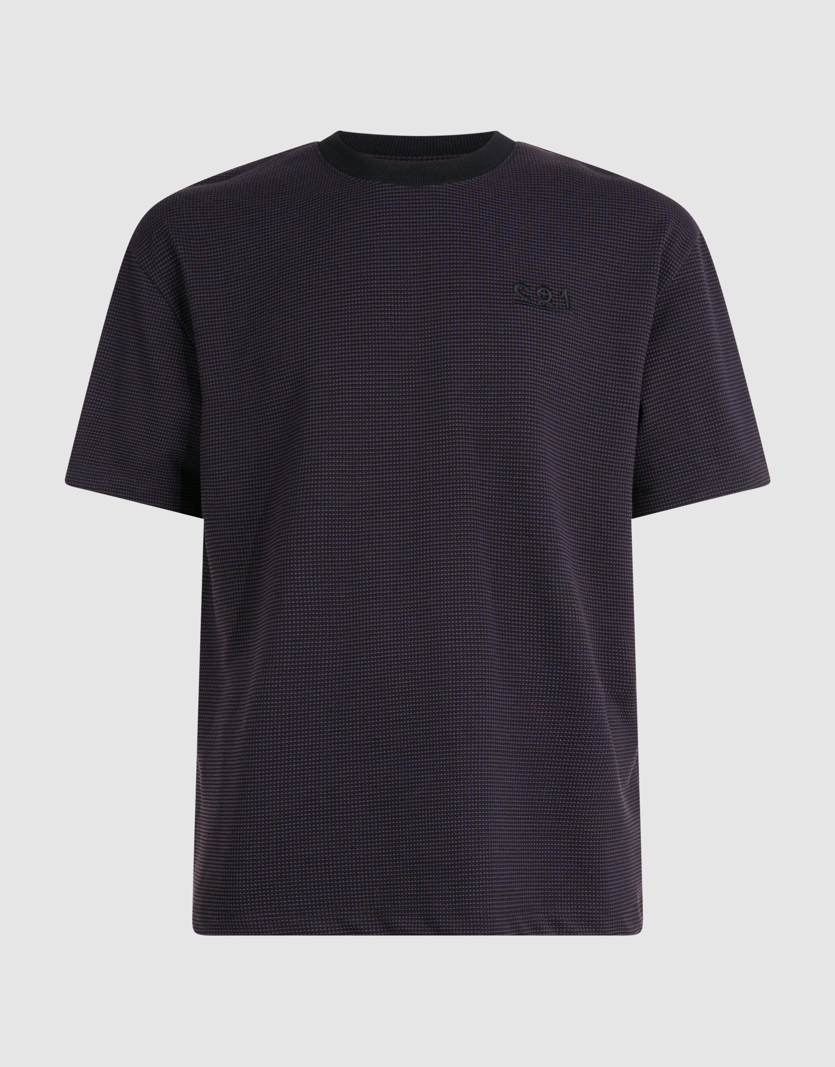 Honeycomb T-shirt Paars SHOEBY MEN