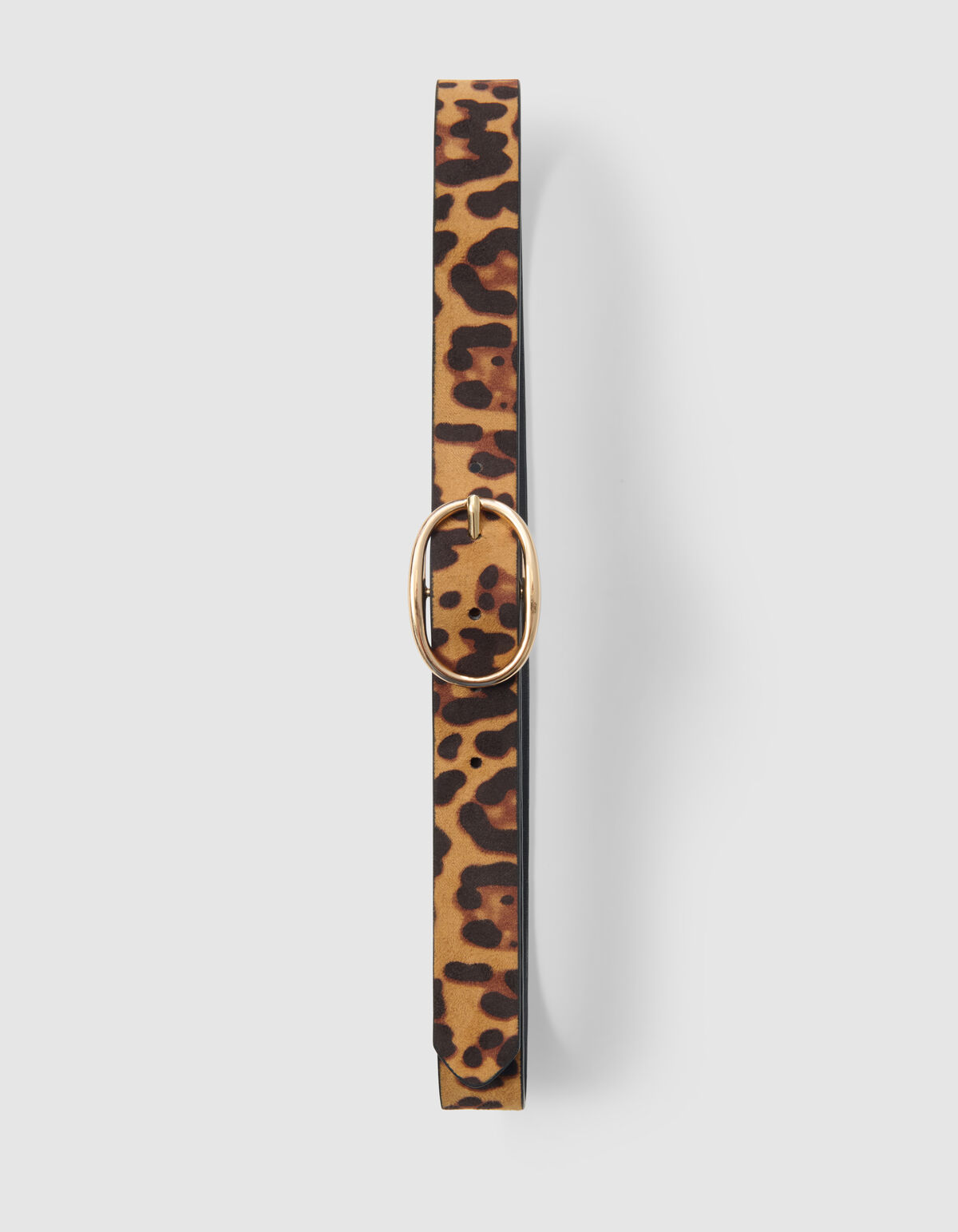 Leopard Riem Bruin SHOEBY ACCESSOIRES