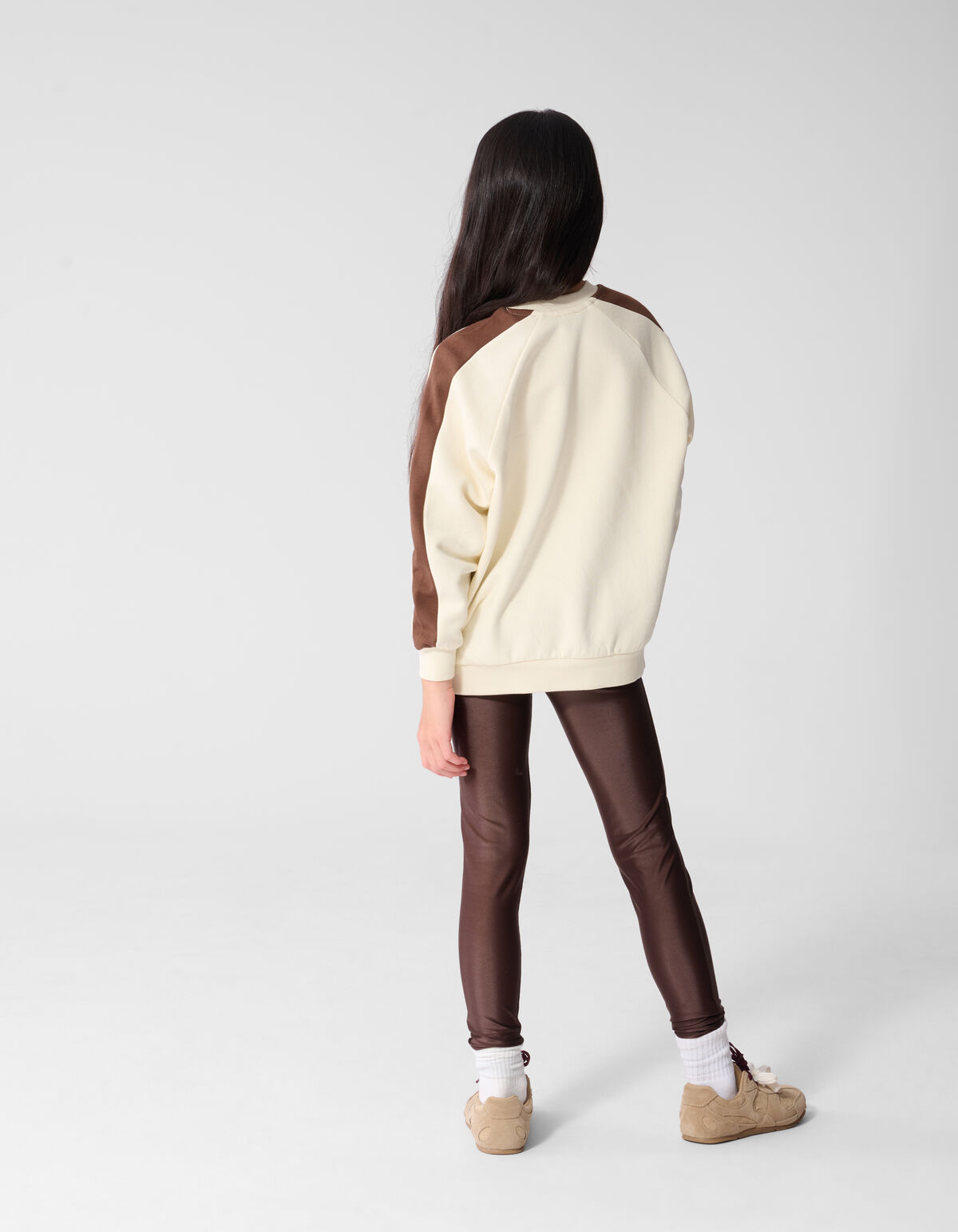Big Sport Sweater Gebroken Wit SHOEBY GIRLS