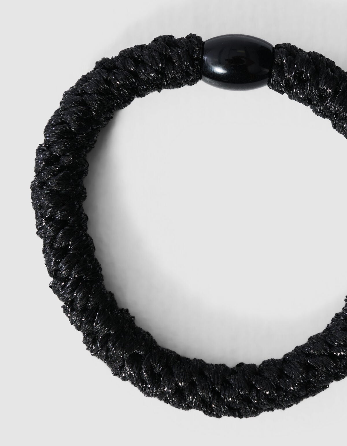 Lurex Haarelastiek Zwart SHOEBY ACCESSOIRES