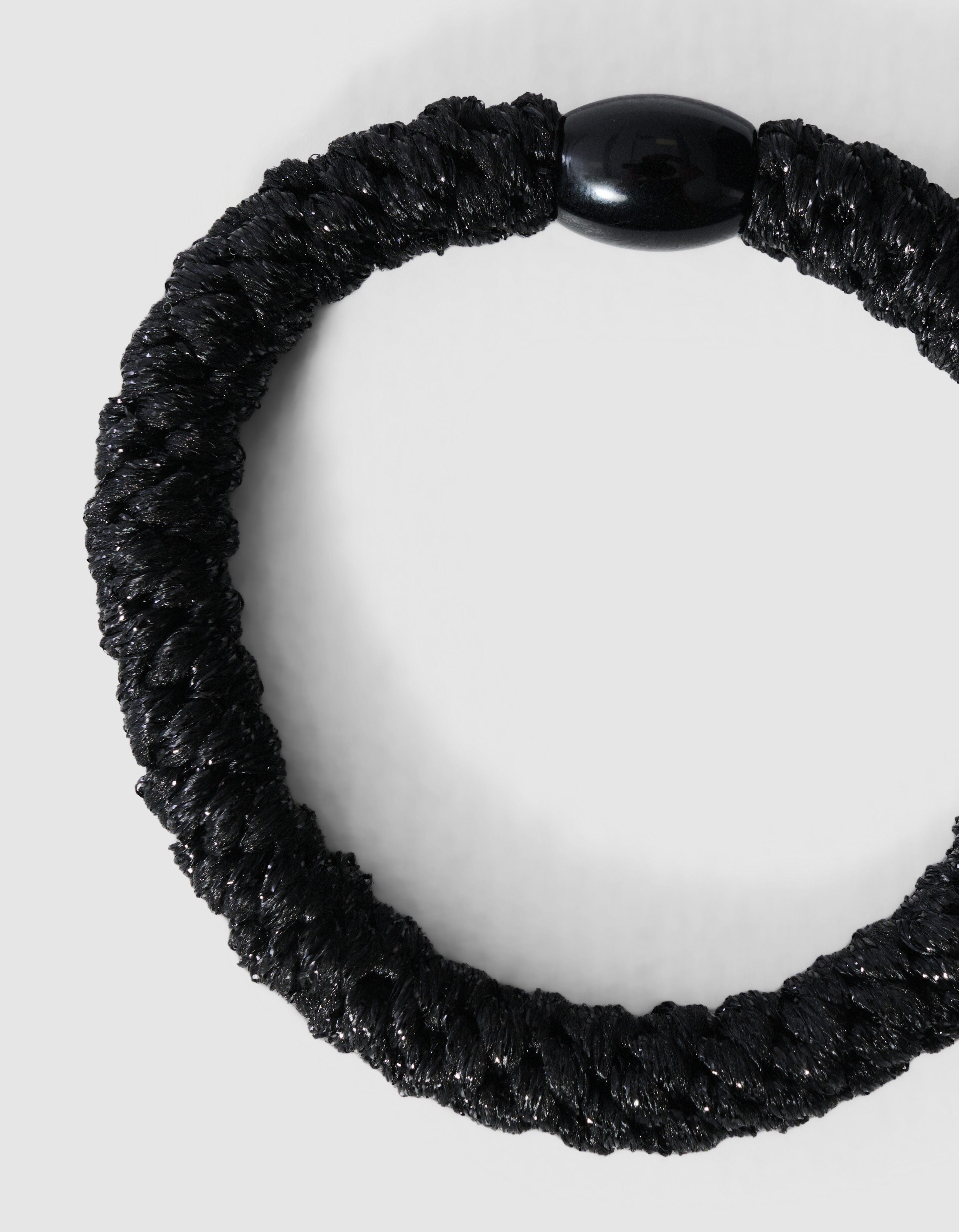 Lurex Haarelastiek Zwart SHOEBY ACCESSOIRES