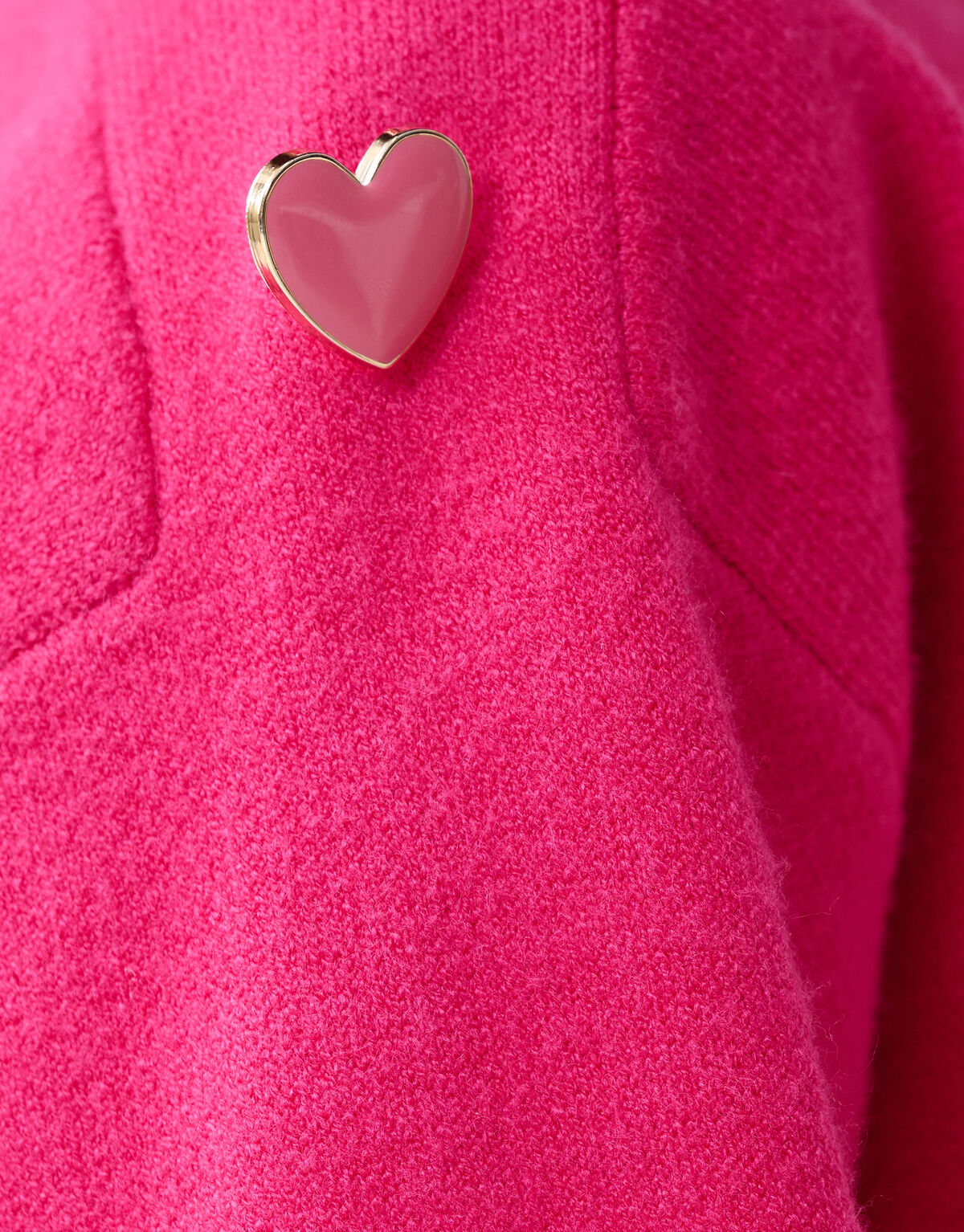 Fancy Button Trui Roze SHOEBY GIRLS