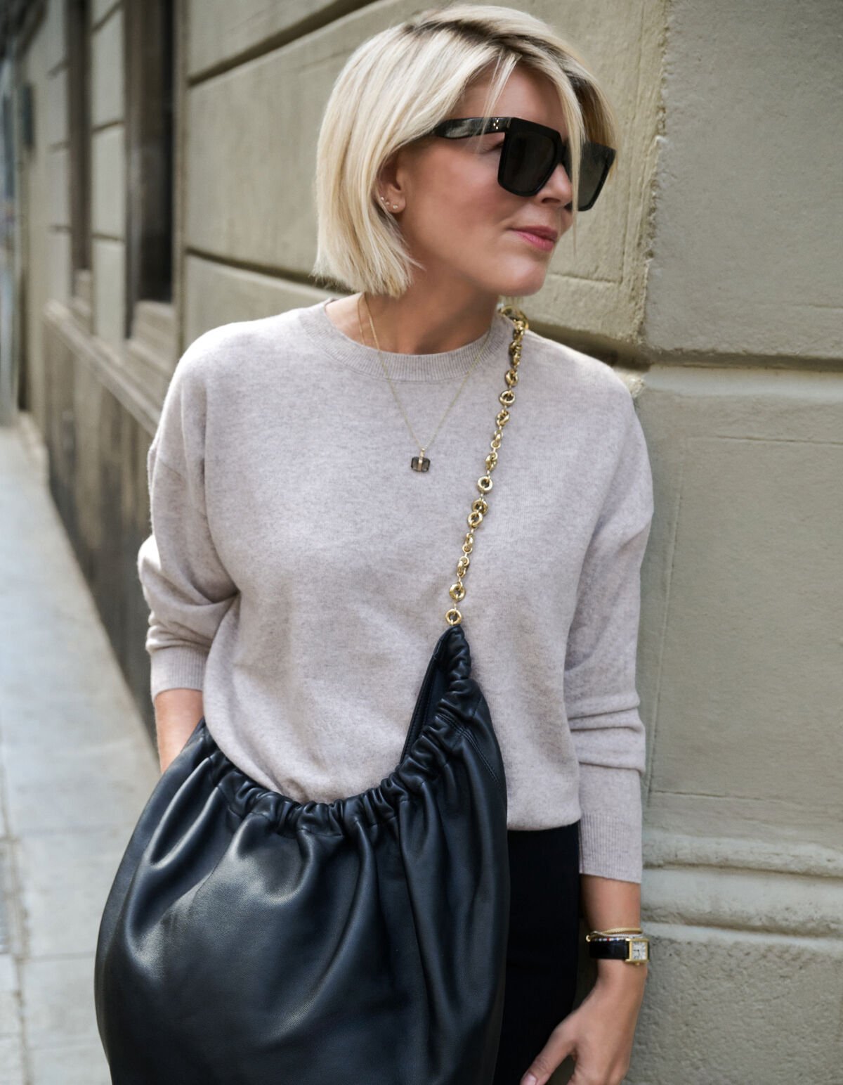 Gebreide Trui Lichtgrijs By Lonneke SHOEBY WOMEN