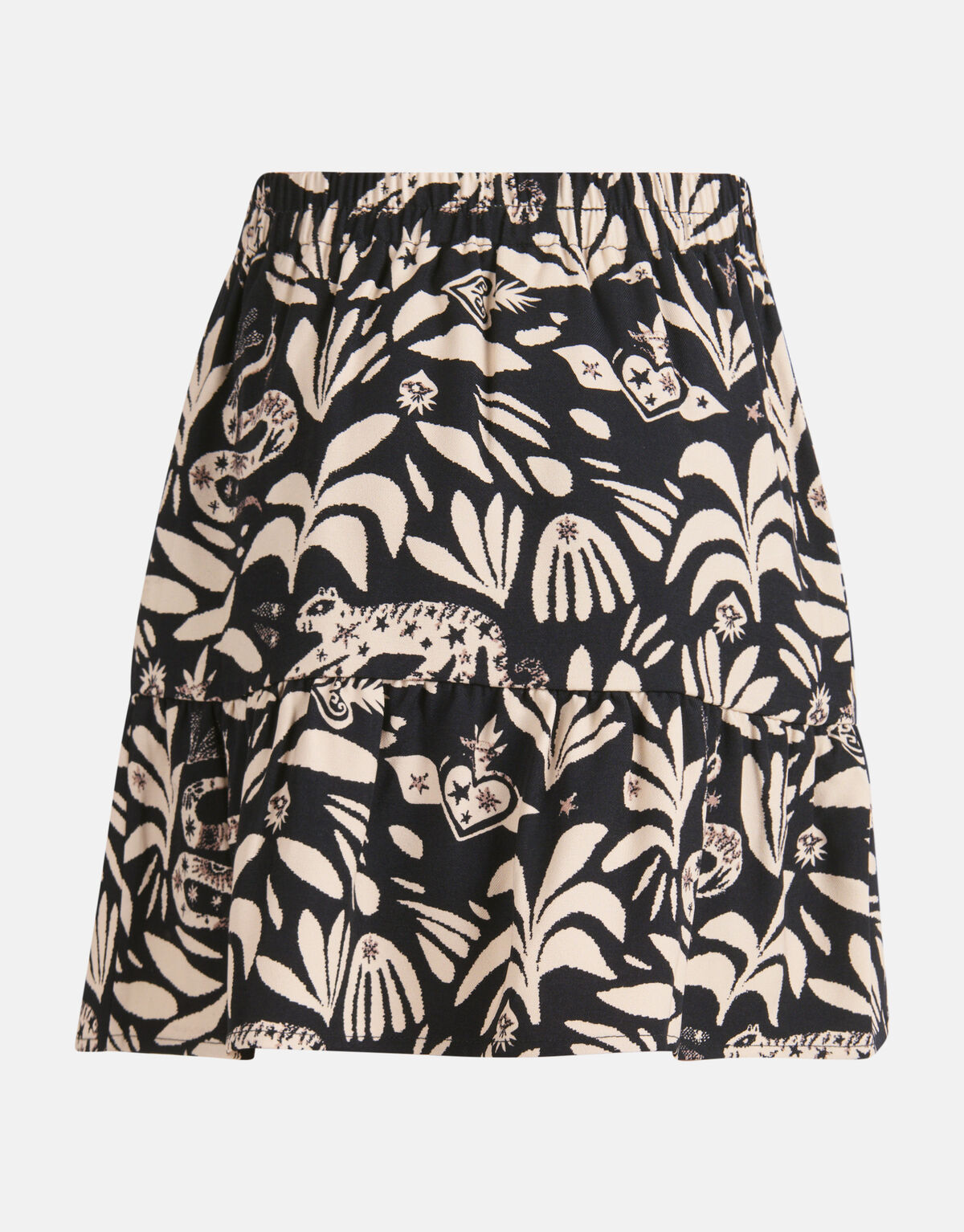 Grafische Rok Zwart SHOEBY GIRLS