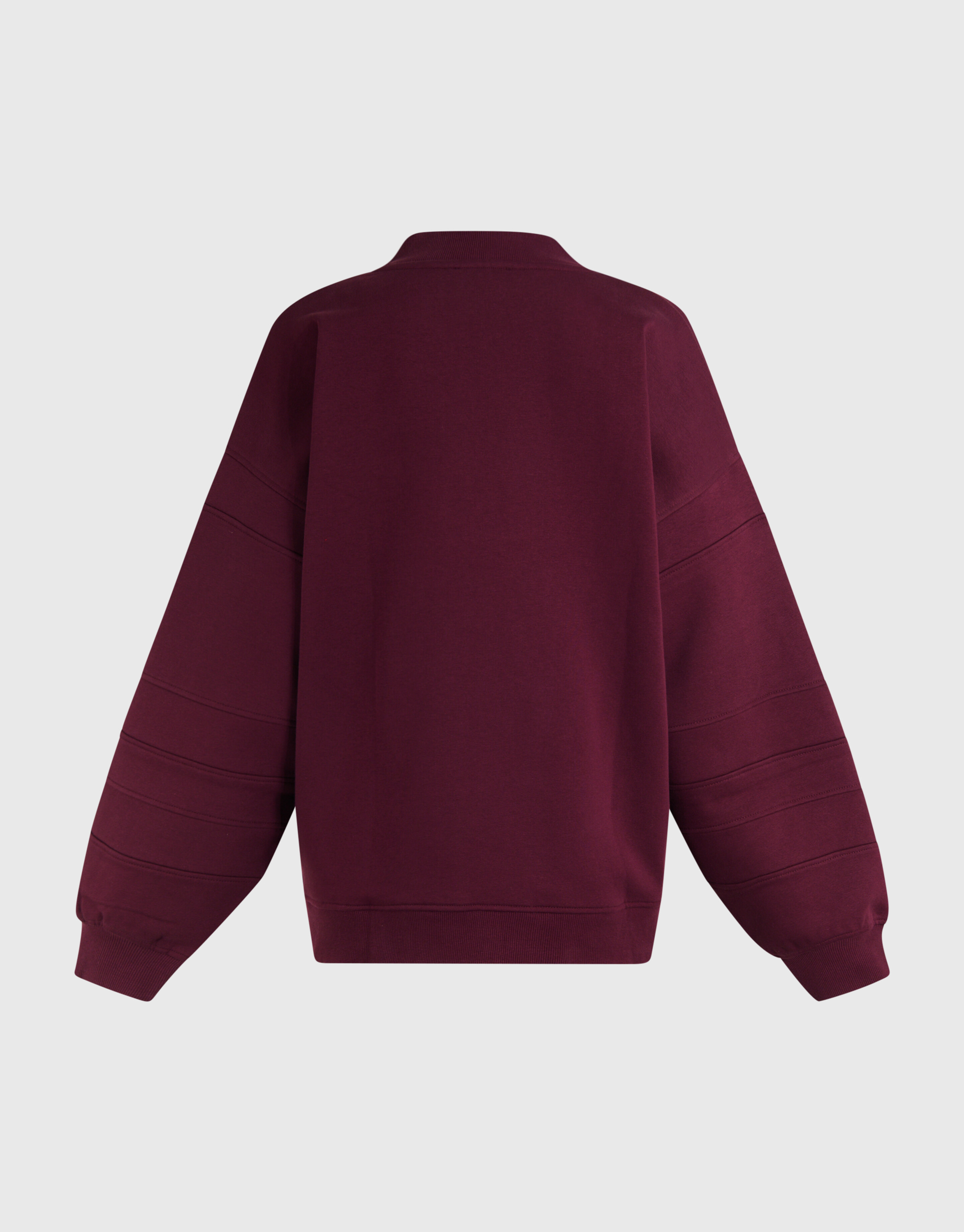 Varsity Logo Sweater Donkerrood SHOEBY WOMEN