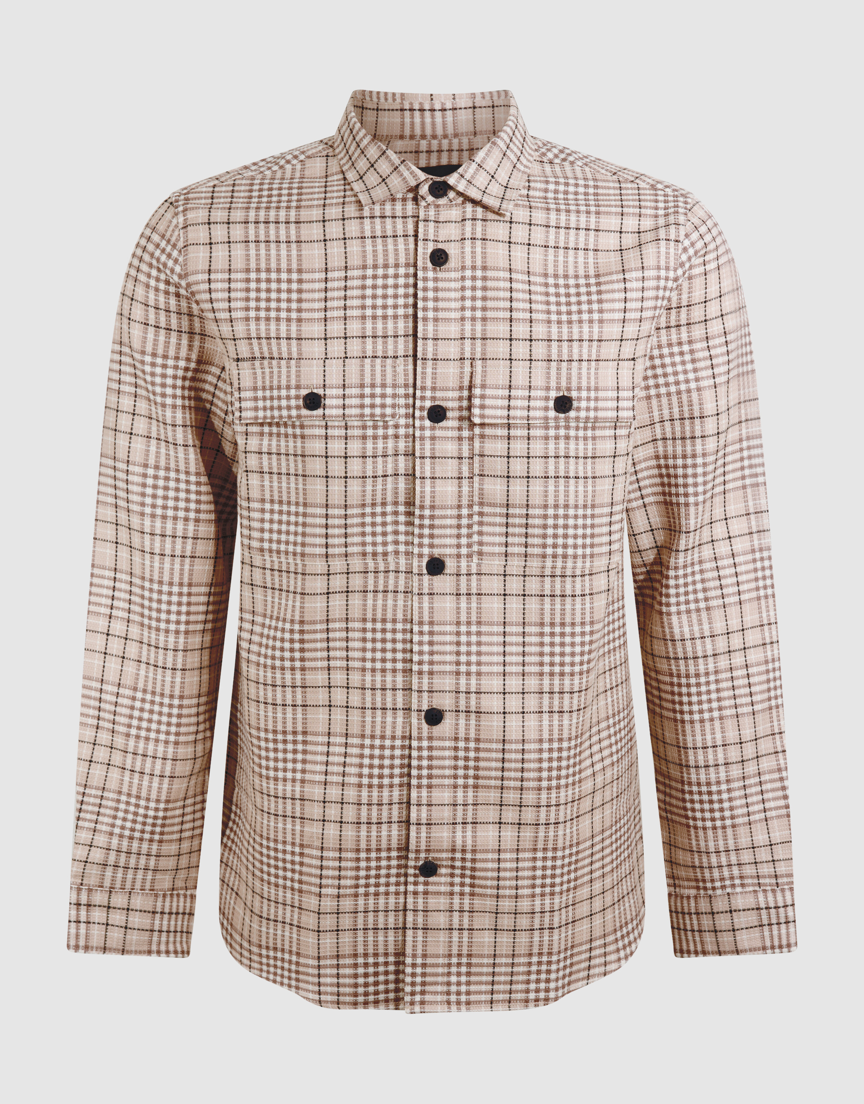 Ruiten Overshirt Zand SHOEBY MEN