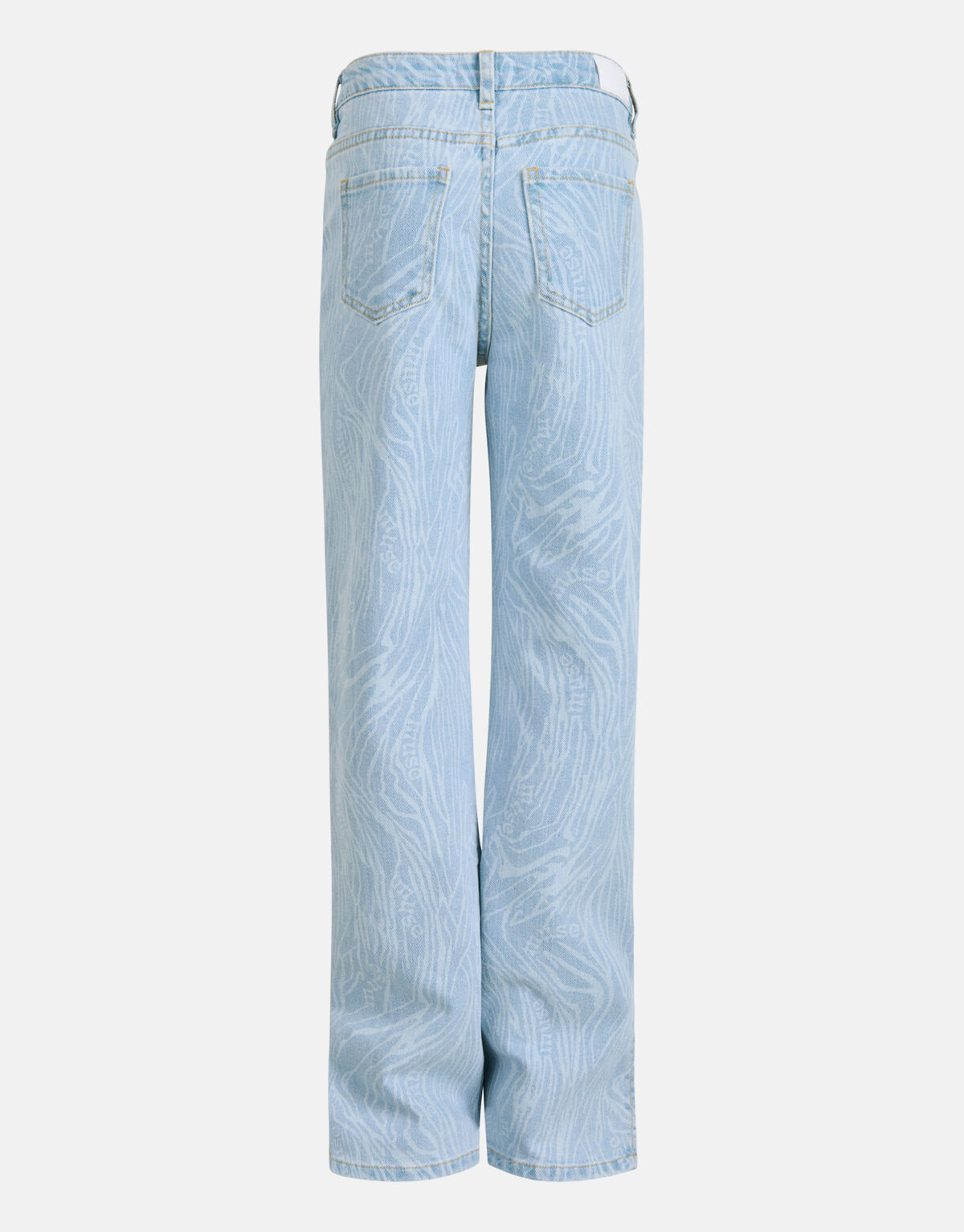 Swirl Print Denim Bleached SHOEBY GIRLS