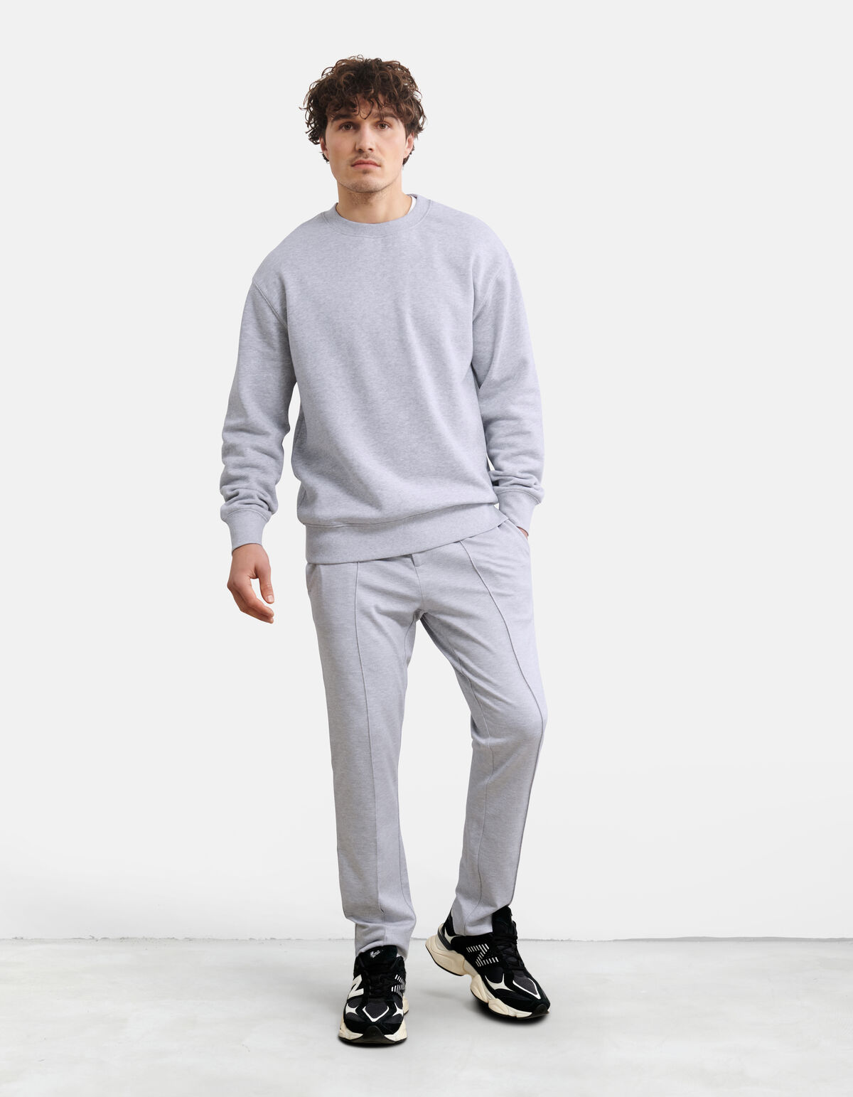 Jogger Lichtgrijs By Fred SHOEBY MEN