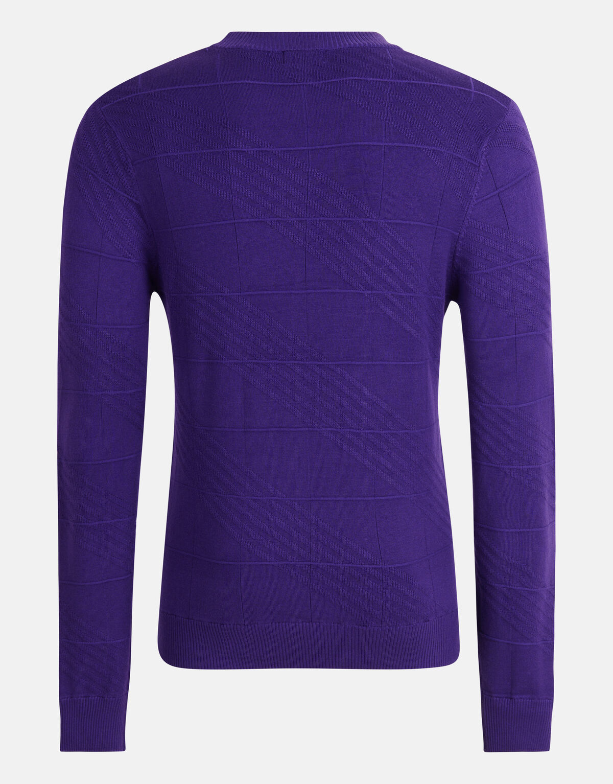 Diagonaal Trui Paars SHOEBY MEN