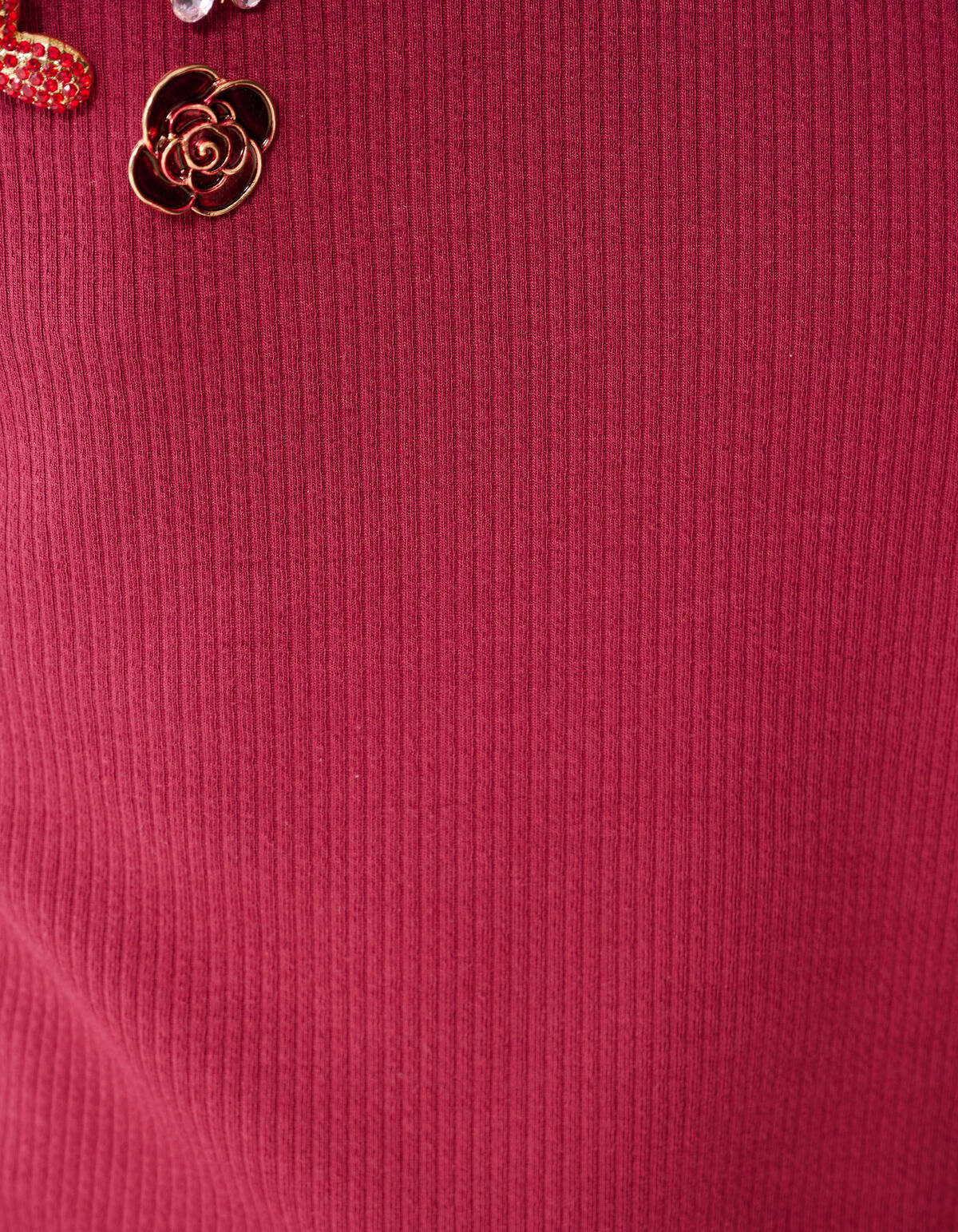 Puff Top Donkerrood SHOEBY GIRLS