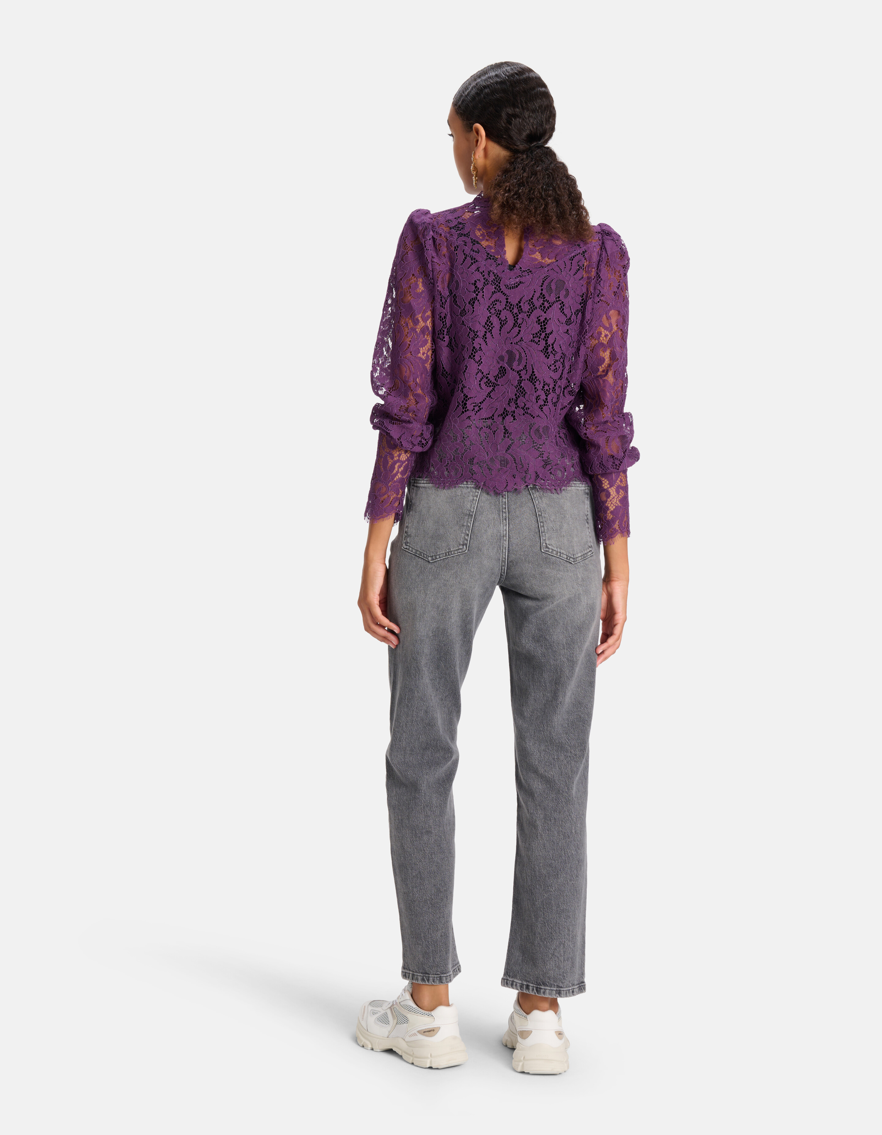 Kanten Top Paars SHOEBY WOMEN