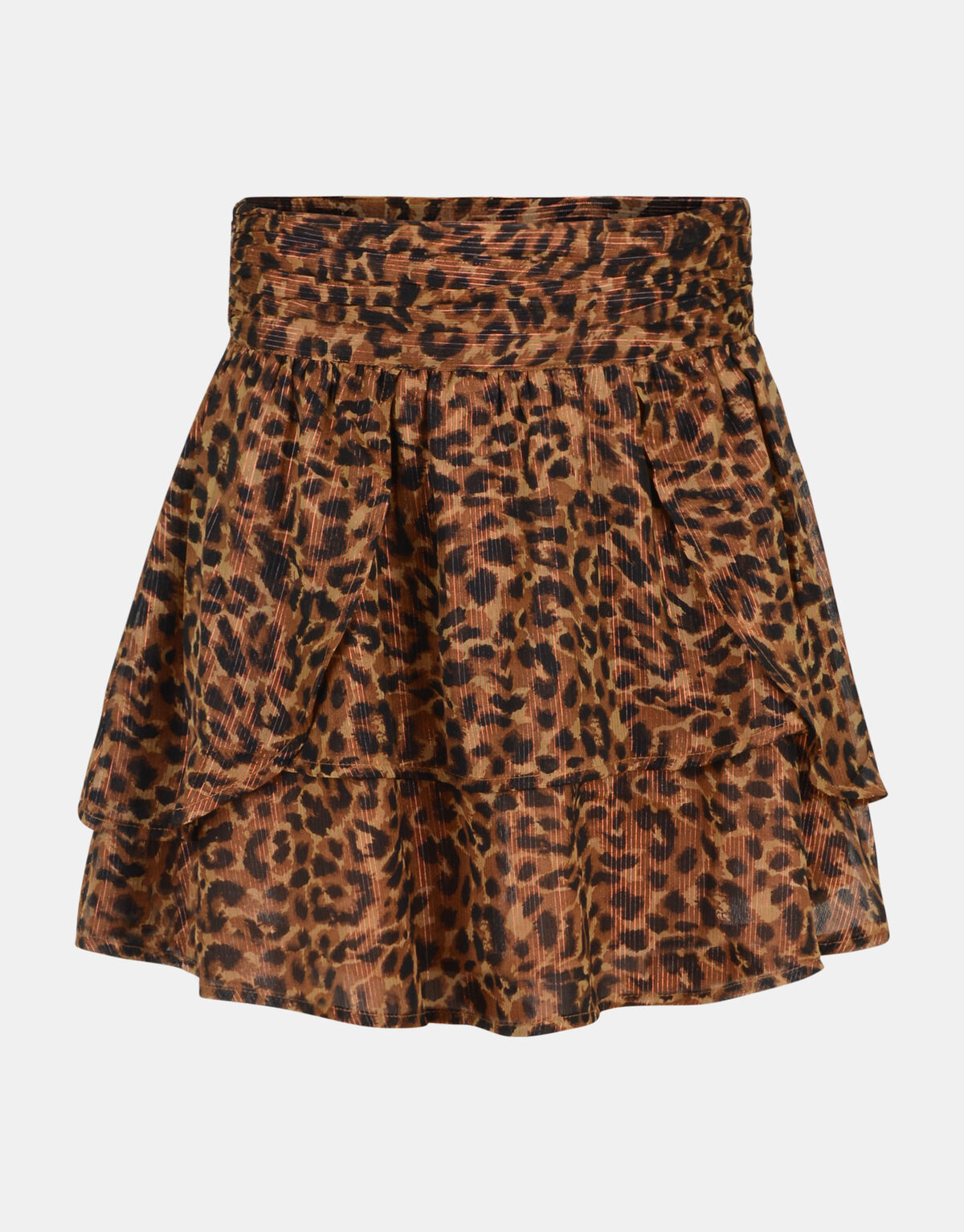 Leopard Rok Bruin JILL&MITCH