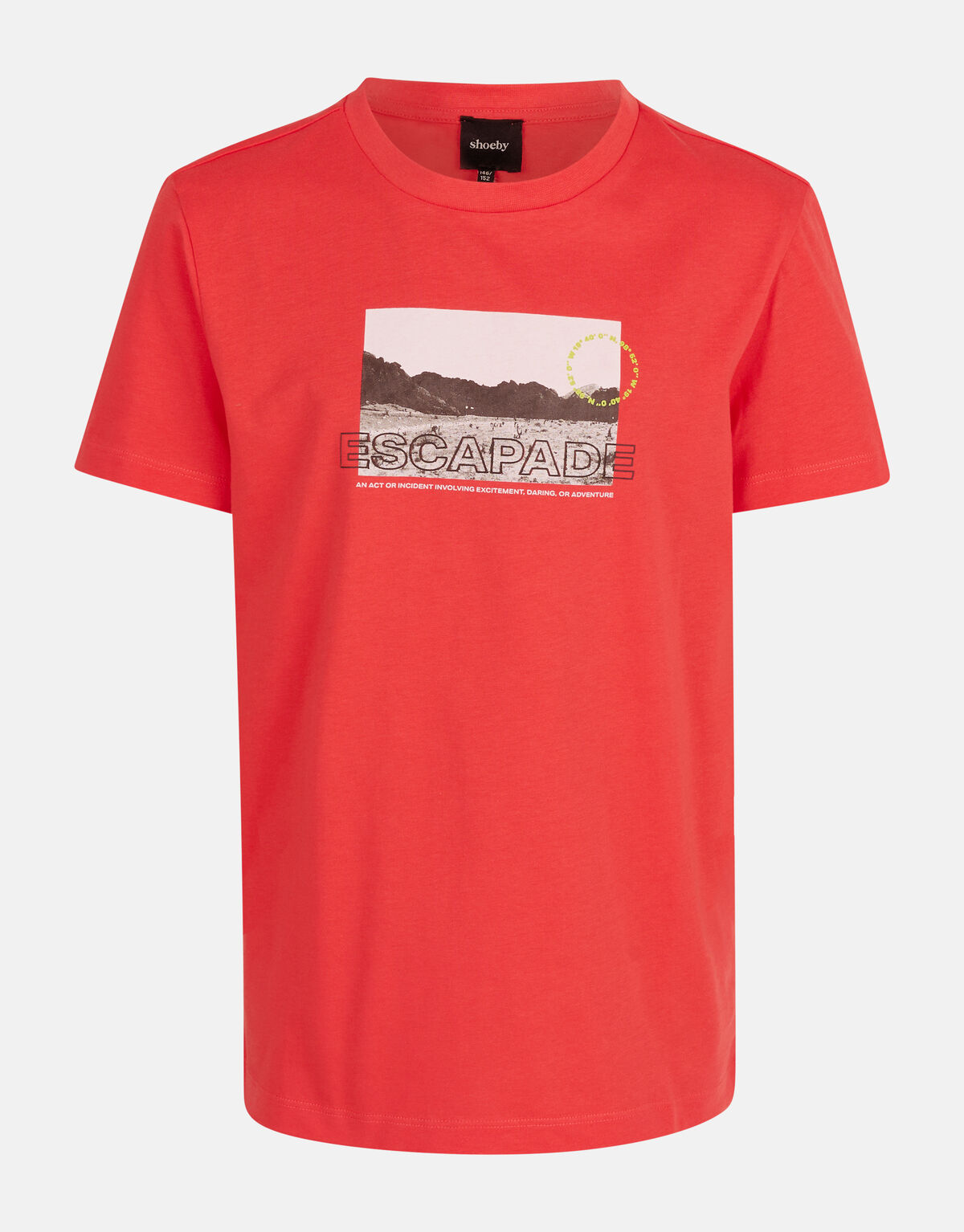 Artwork T-shirt Rood SHOEBY BOYS