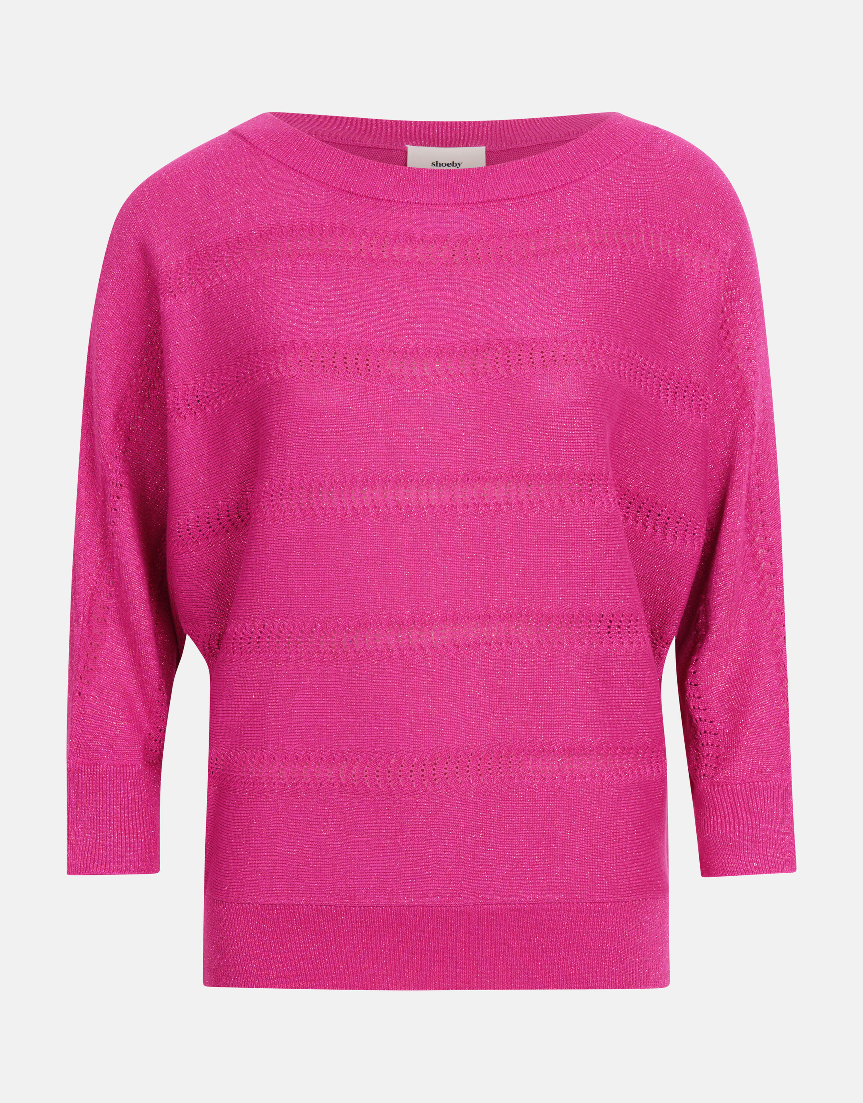Glitter Vleermuizen Trui Roze SHOEBY WOMEN