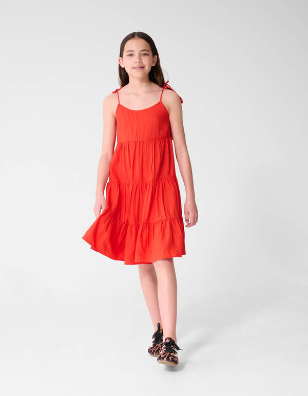 Layer Jurk Oranje SHOEBY GIRLS