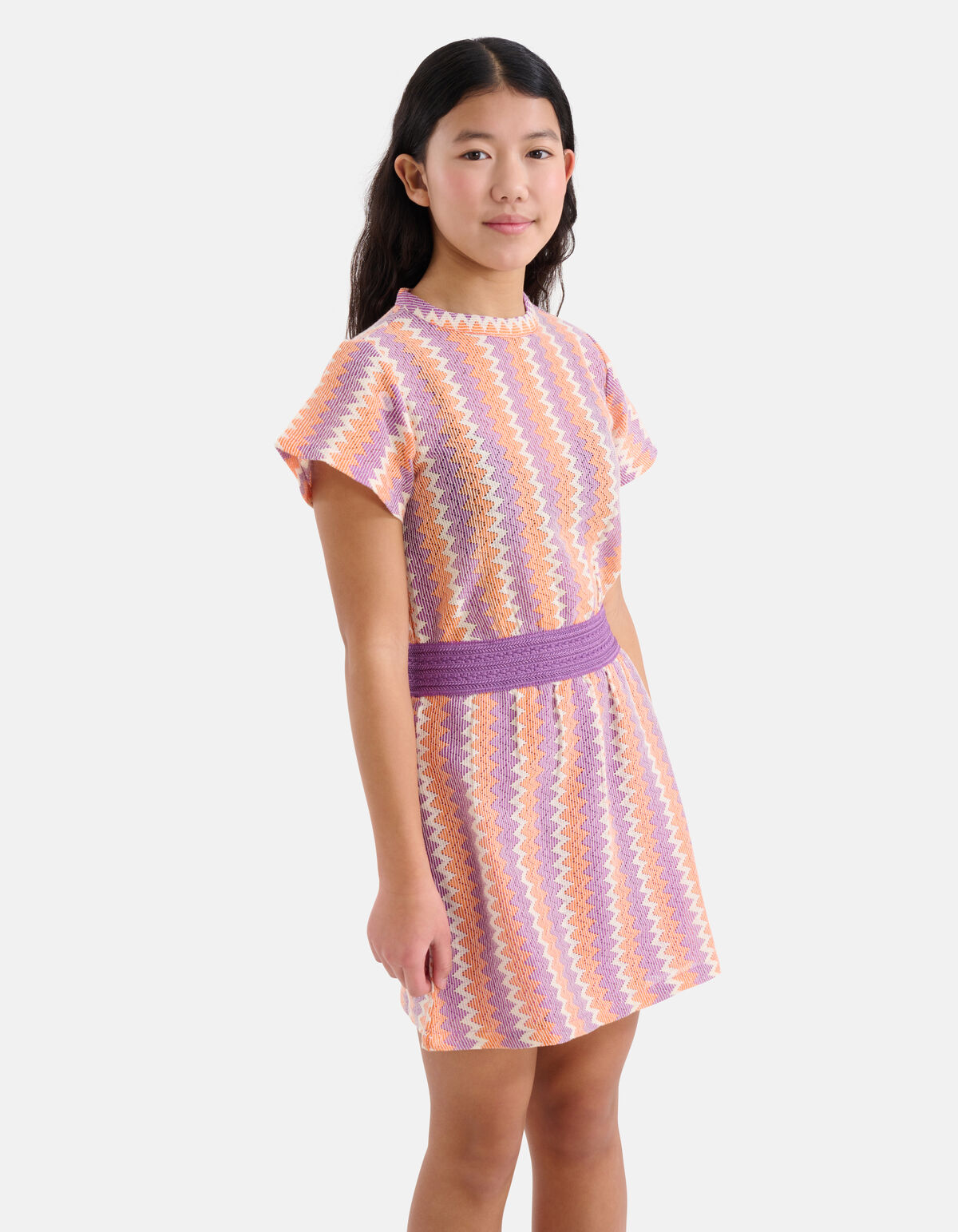 Crochet Jurk Paars SHOEBY GIRLS