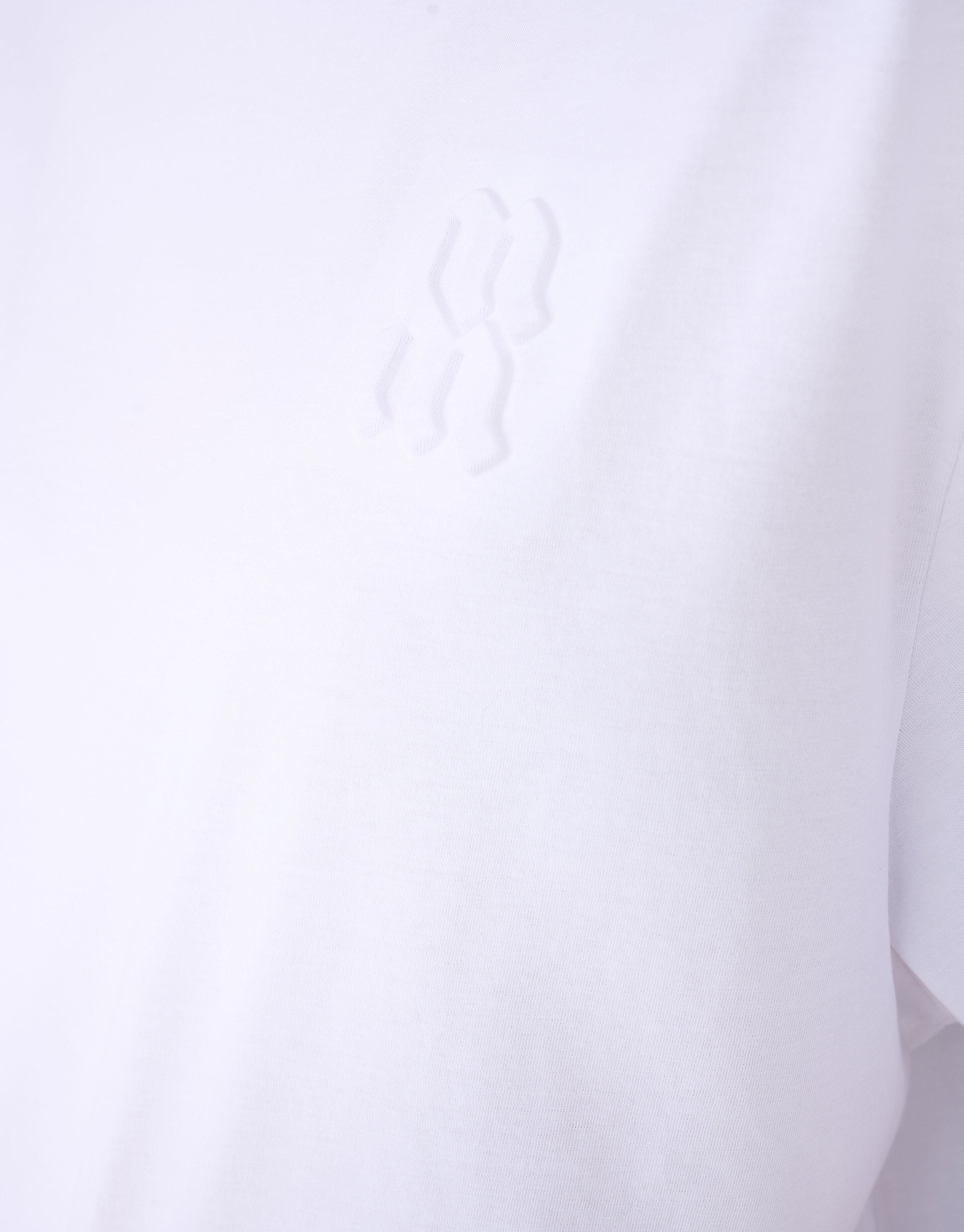 Oversized Logo T-shirt Wit By Mieke SHOEBY WOMEN