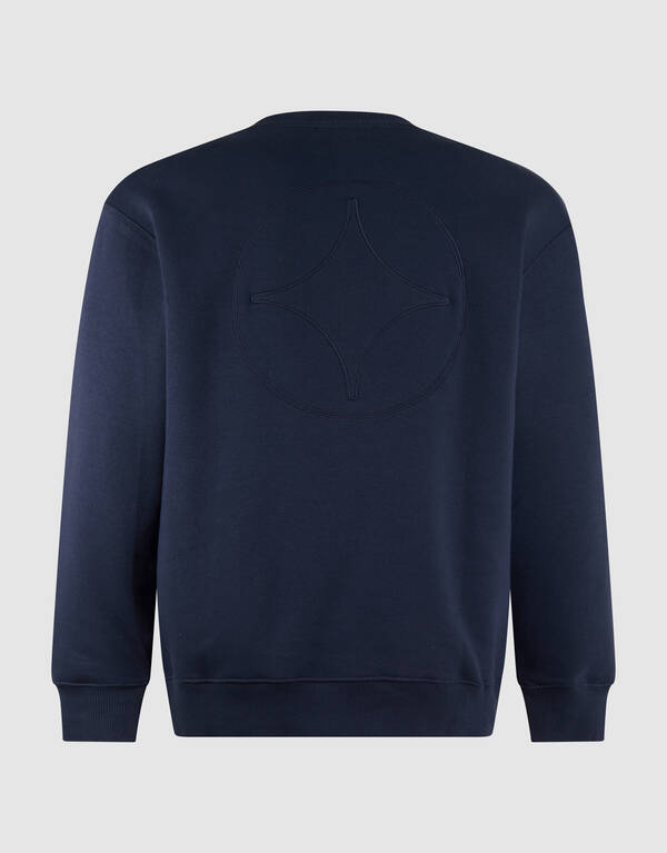Rib Spark Sweater Donkerblauw SHOEBY MEN