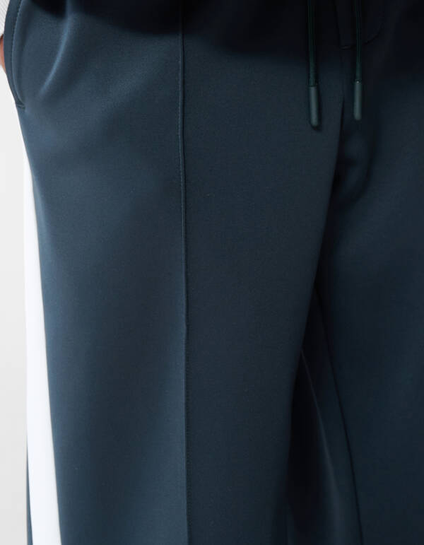 Sporty Broek Donkergroen SHOEBY BOYS