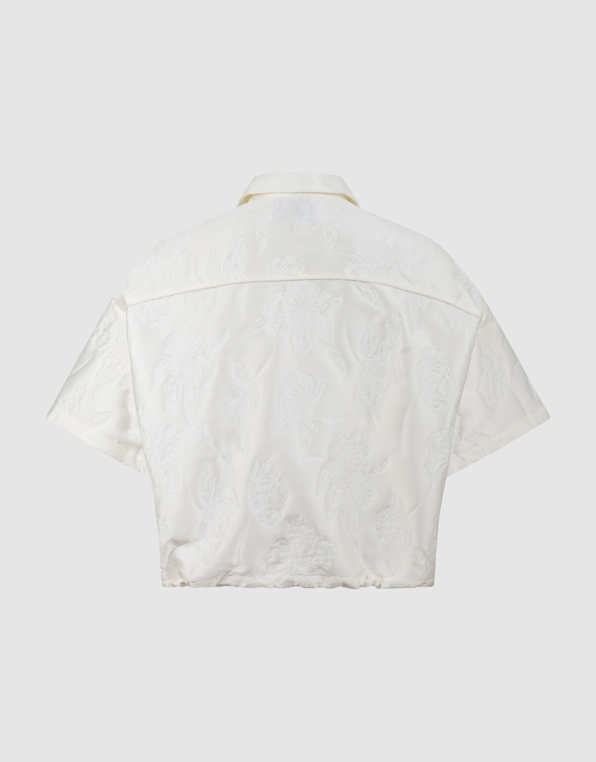 Oversized Jacquard Jack Gebroken Wit SHOEBY WOMEN