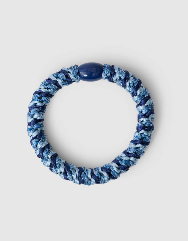 Lurex Haarelastiek Donkerblauw SHOEBY ACCESSOIRES