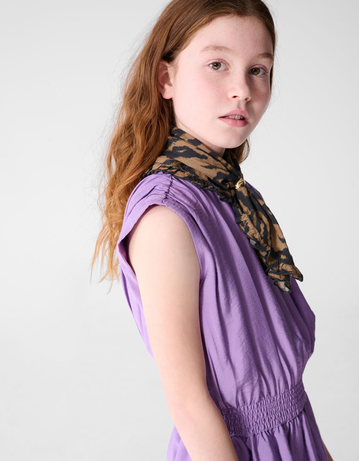 Smock Mini Jurk Paars SHOEBY GIRLS