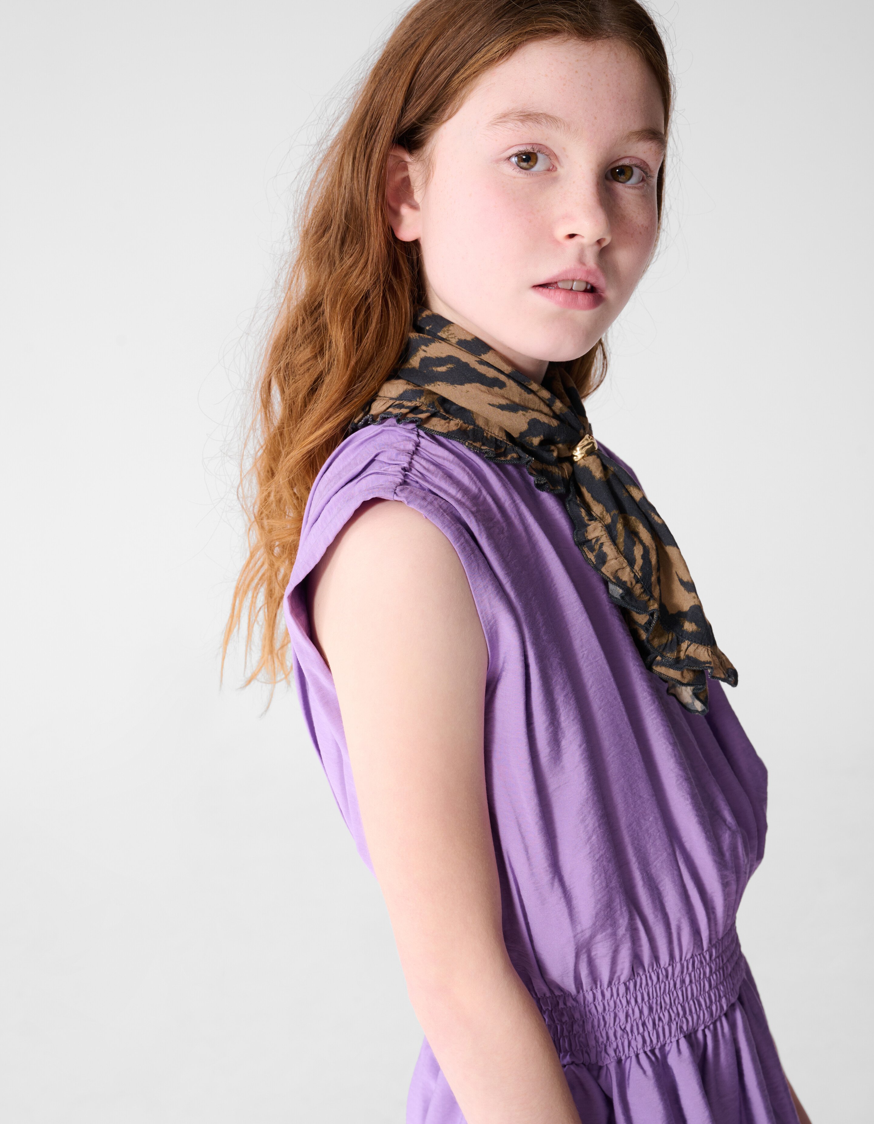 Smock Mini Jurk Paars SHOEBY GIRLS