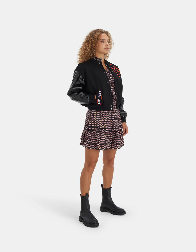 Hally Varsity Bomber by Nicolette van Dam