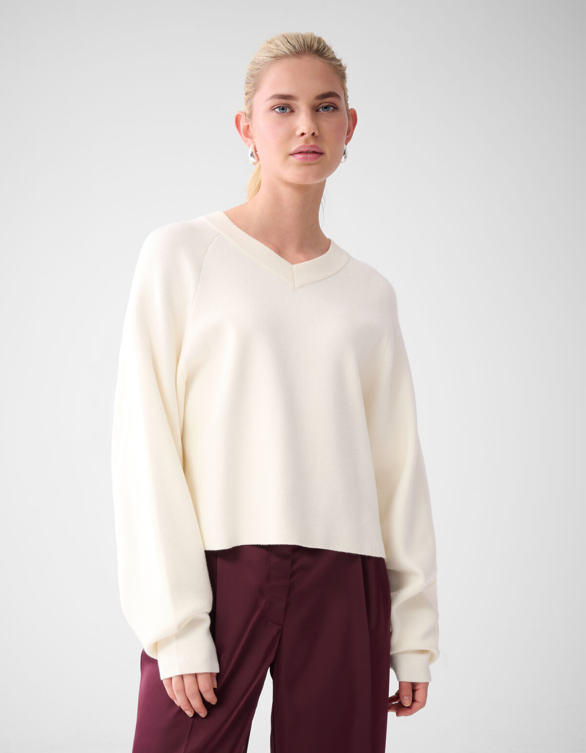 Cropped Trui Gebroken Wit By Lonneke SHOEBY WOMEN