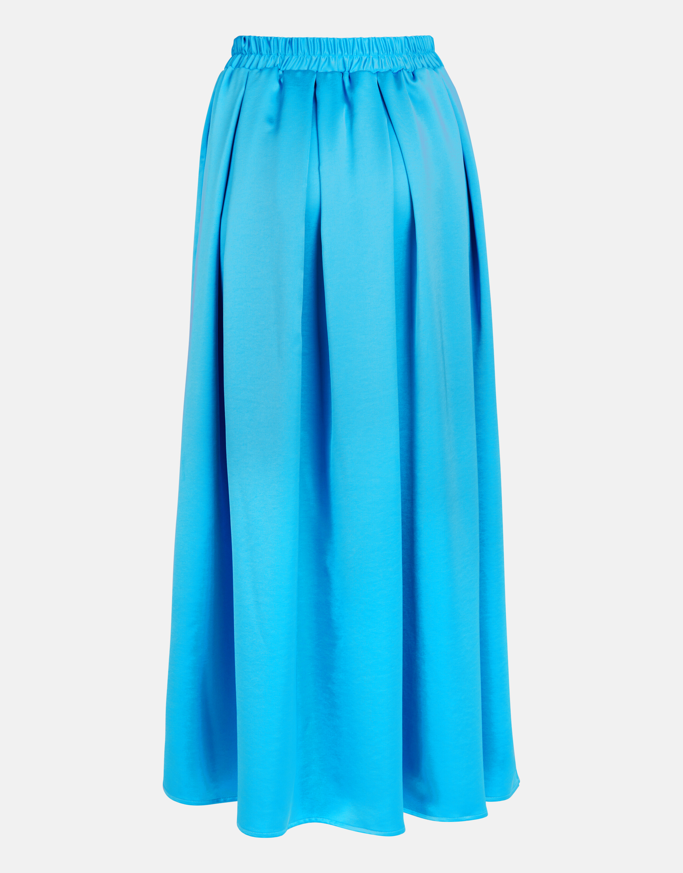 Satijnen Maxi Rok Blauw SHOEBY WOMEN