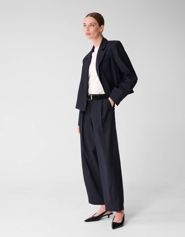 Oversized Blazer Donkerblauw By Lonneke SHOEBY WOMEN