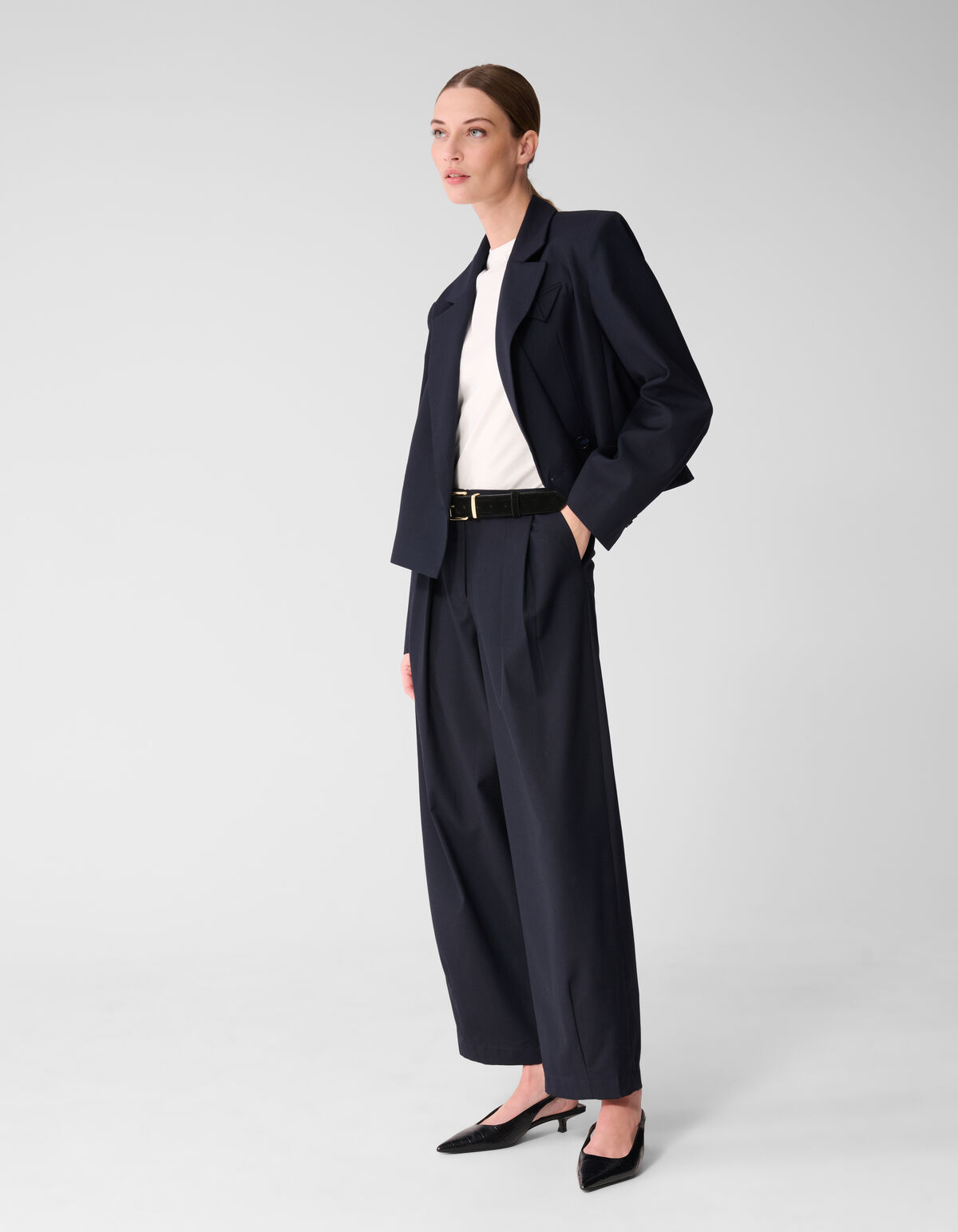 Oversized Blazer Donkerblauw By Lonneke SHOEBY WOMEN