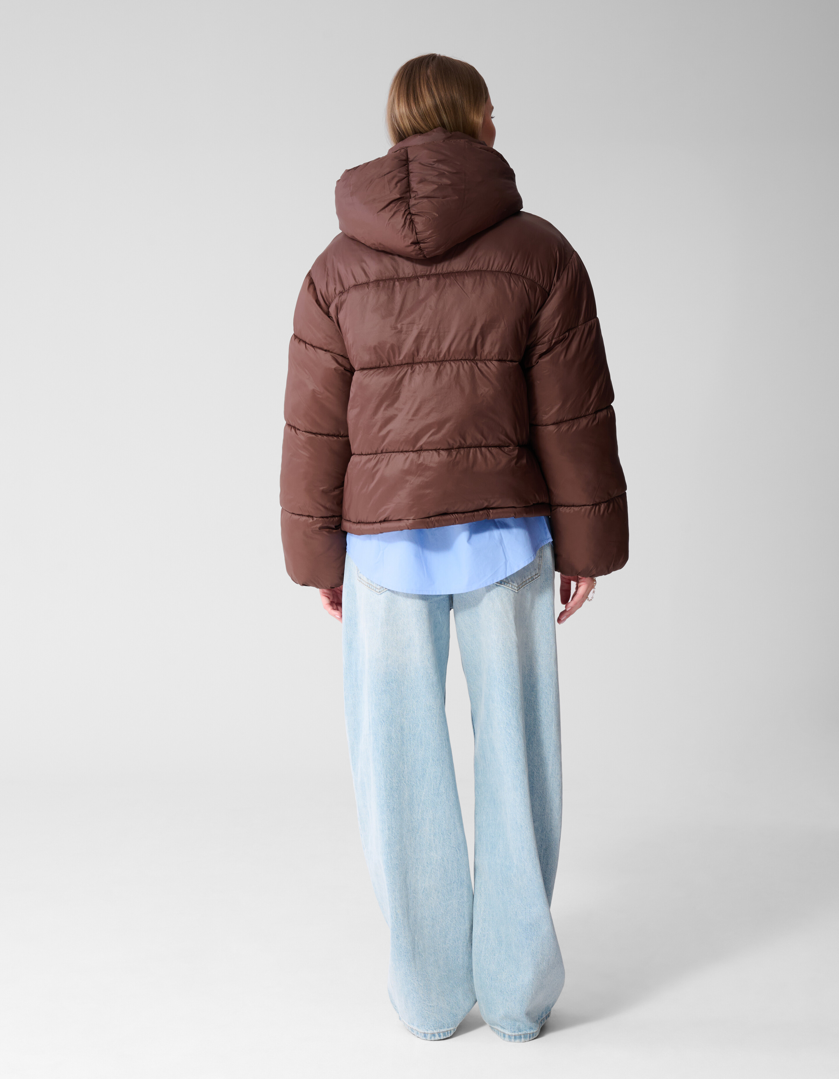 Short Puffer Jas Bruin SHOEBY WOMEN