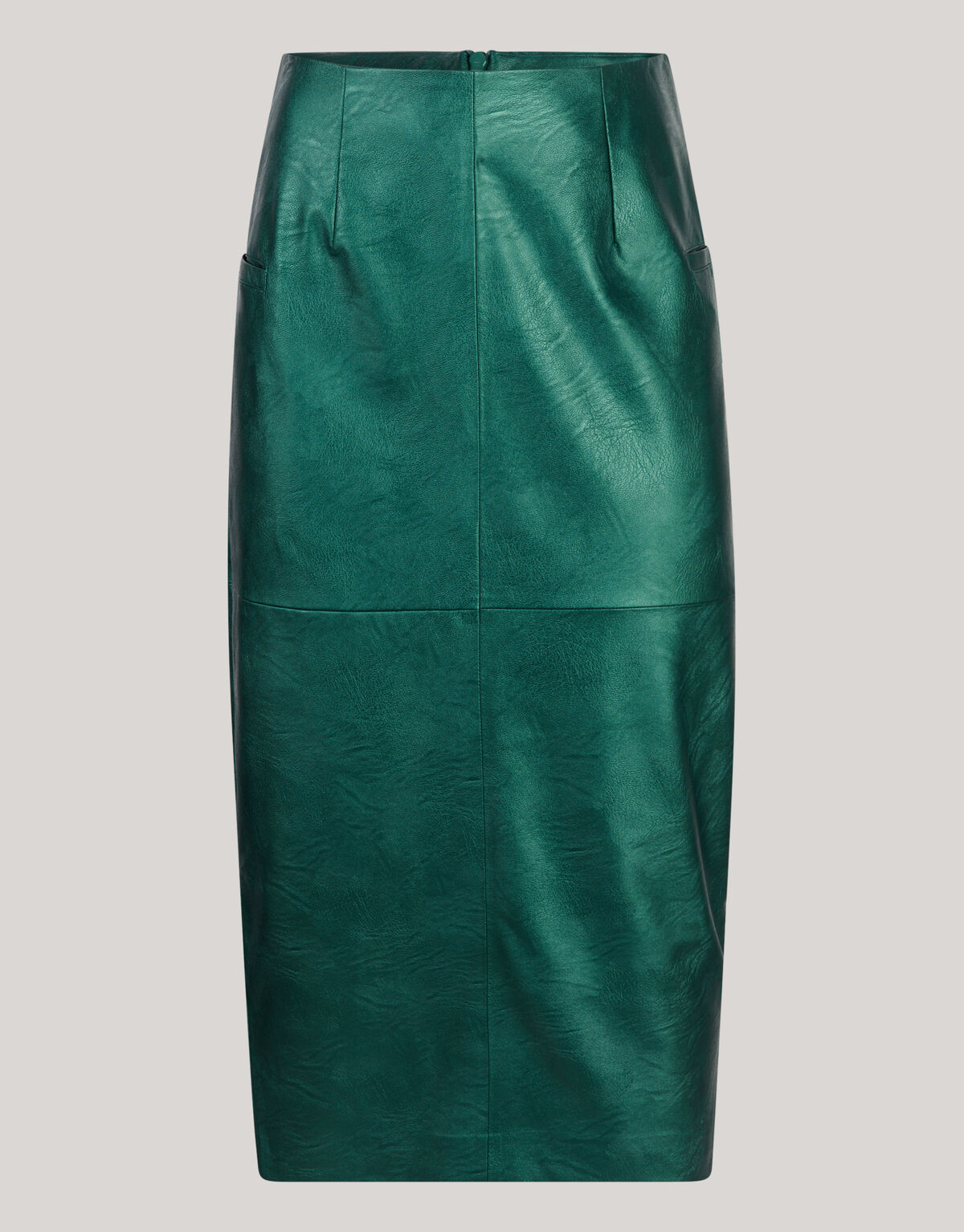 Metallic Maxi Rok Groen By Mieke SHOEBY WOMEN