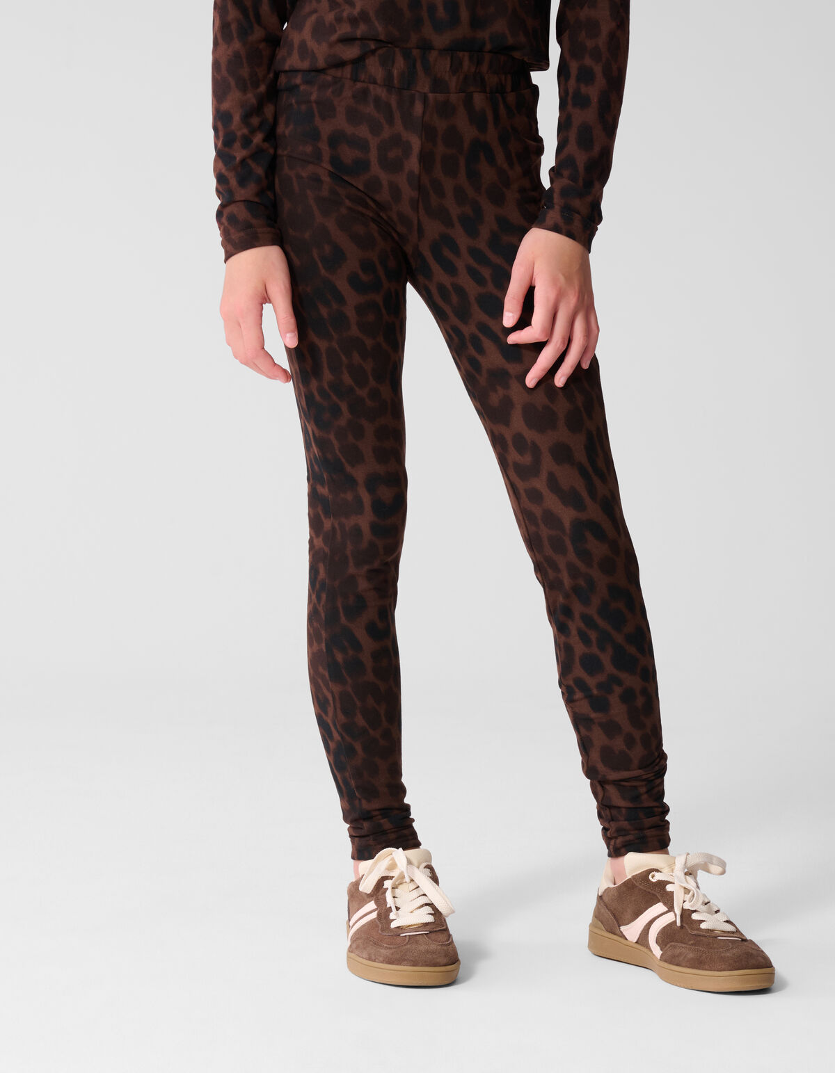 Leopard Legging Bruin SHOEBY GIRLS