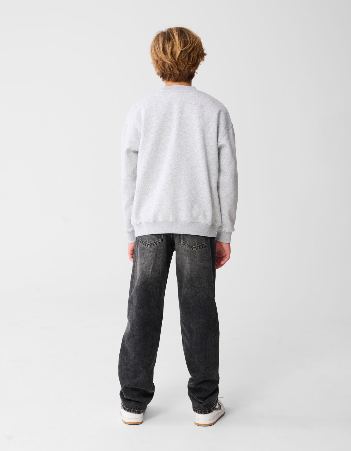 Chicago Artwork Sweater Lichtgrijs SHOEBY BOYS