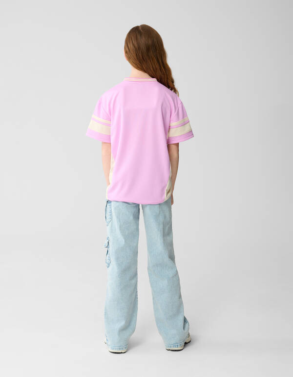 Cargo Straight Fit Jeans Bleached SHOEBY GIRLS