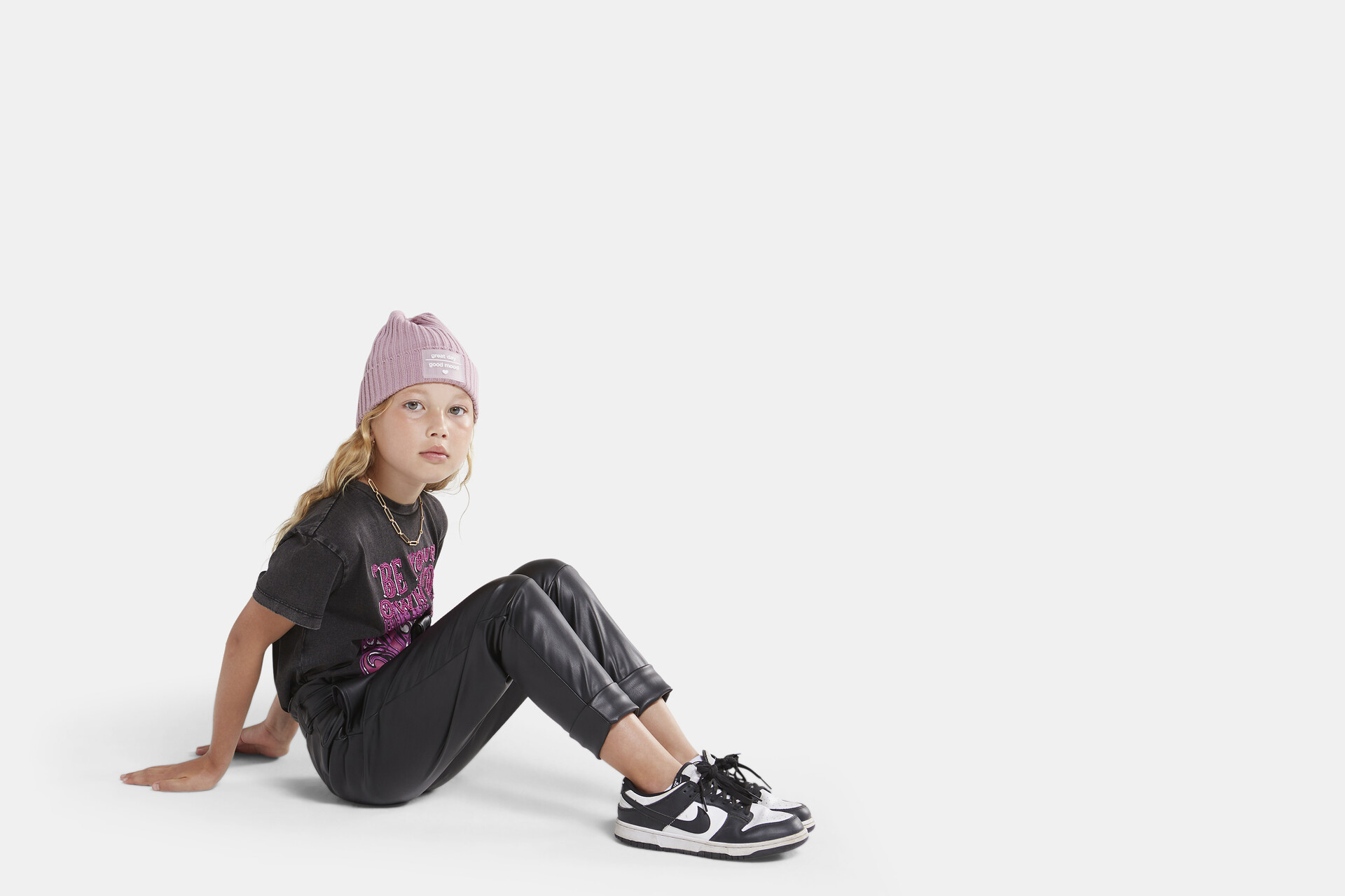Icon T-shirt Donkergrijs SHOEBY GIRLS